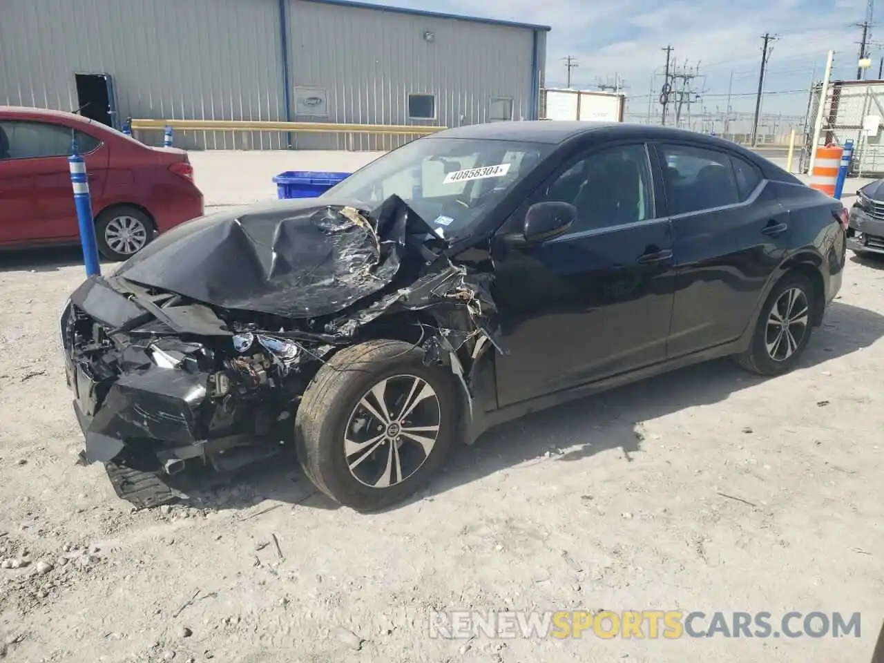 1 Photograph of a damaged car 3N1AB8CV2PY322999 NISSAN SENTRA 2023