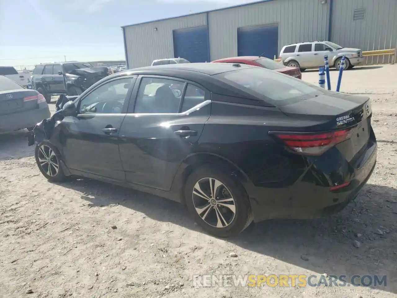 2 Photograph of a damaged car 3N1AB8CV2PY322999 NISSAN SENTRA 2023