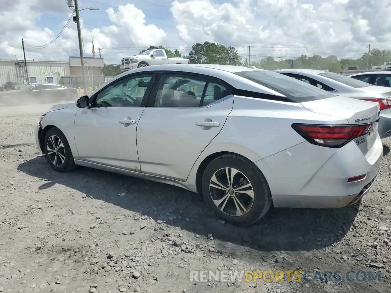 2 Photograph of a damaged car 3N1AB8CV3PY221938 NISSAN SENTRA 2023