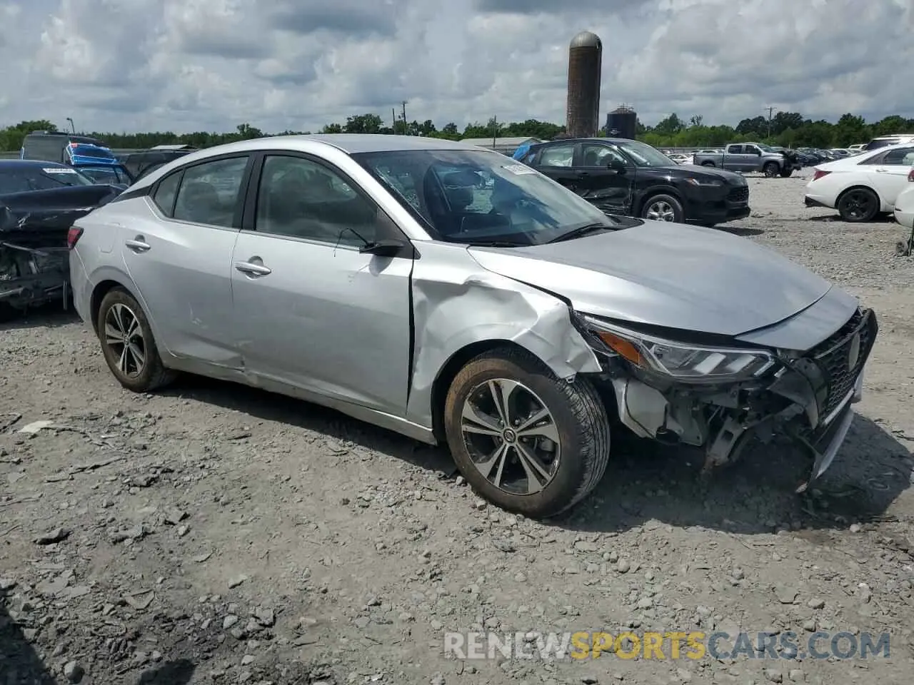 4 Photograph of a damaged car 3N1AB8CV3PY221938 NISSAN SENTRA 2023