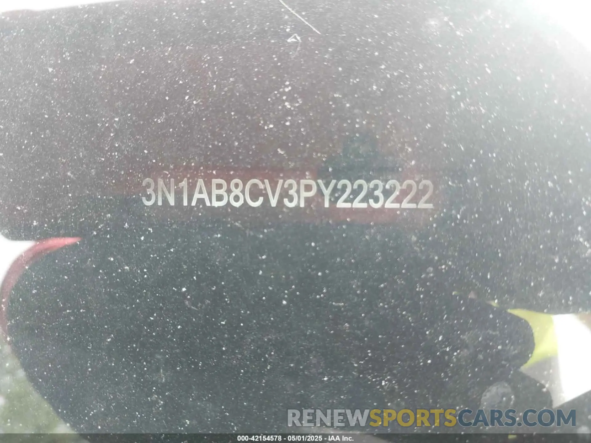9 Photograph of a damaged car 3N1AB8CV3PY223222 NISSAN SENTRA 2023