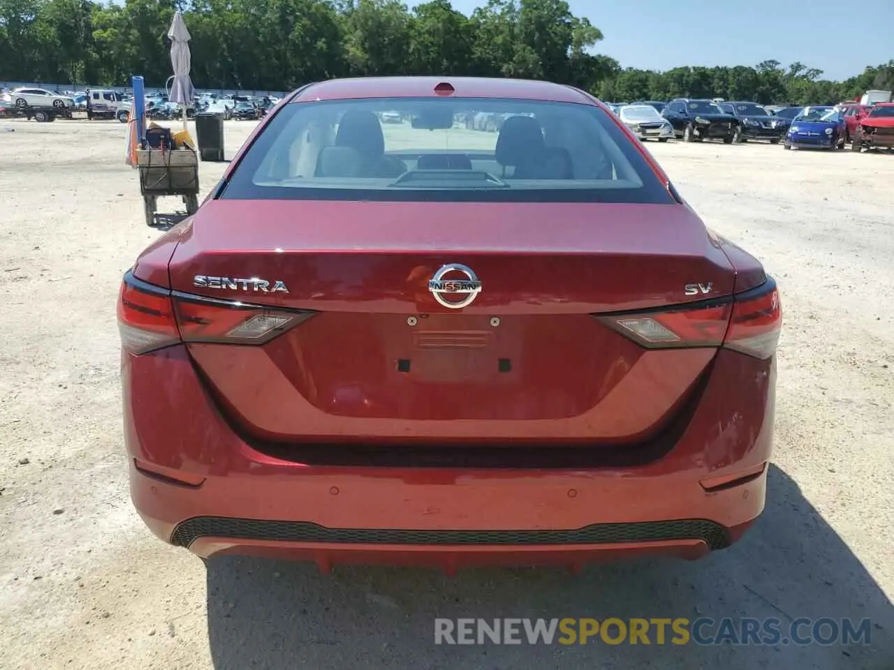 6 Photograph of a damaged car 3N1AB8CV3PY229067 NISSAN SENTRA 2023