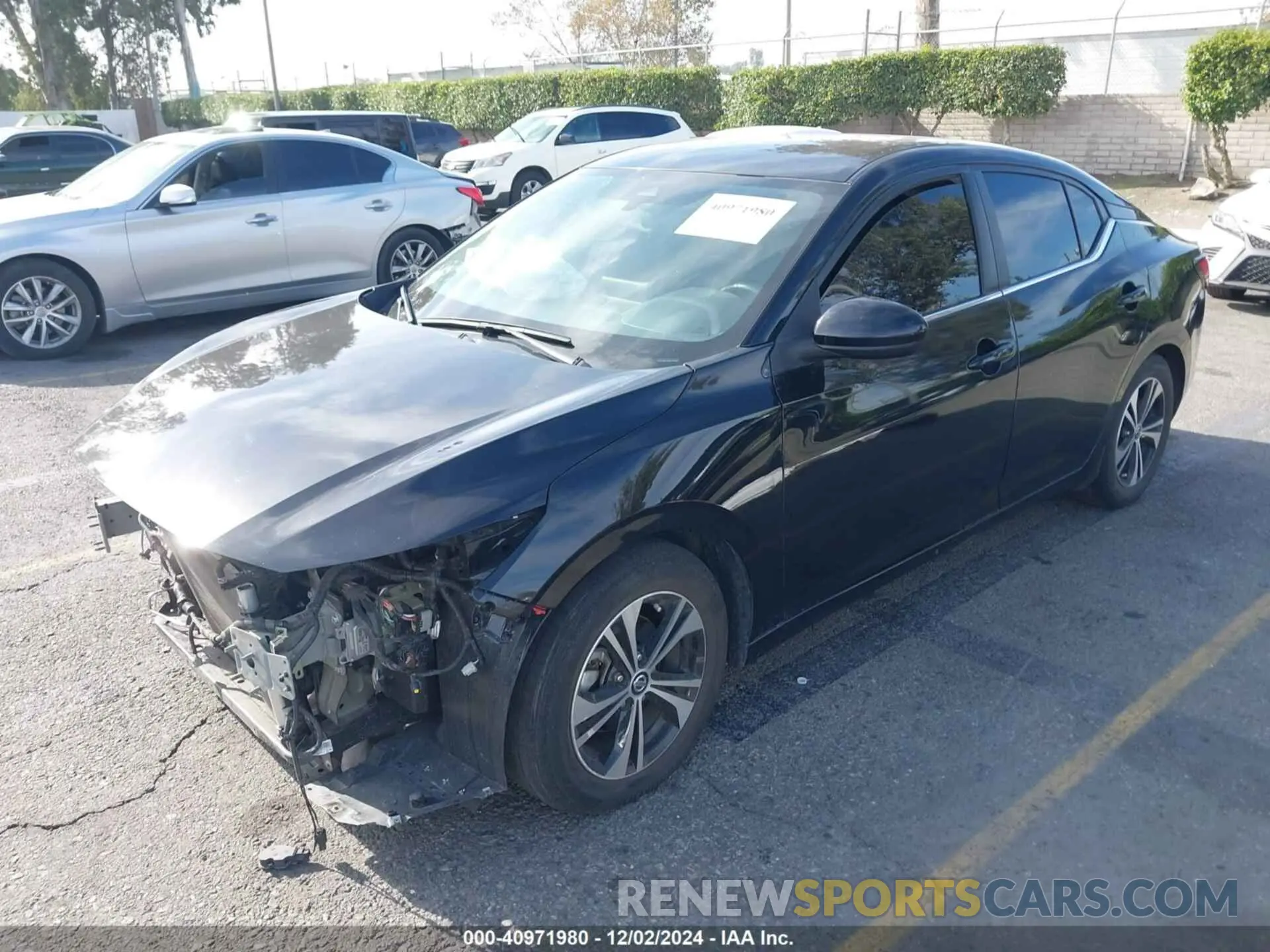 2 Photograph of a damaged car 3N1AB8CV3PY229540 NISSAN SENTRA 2023