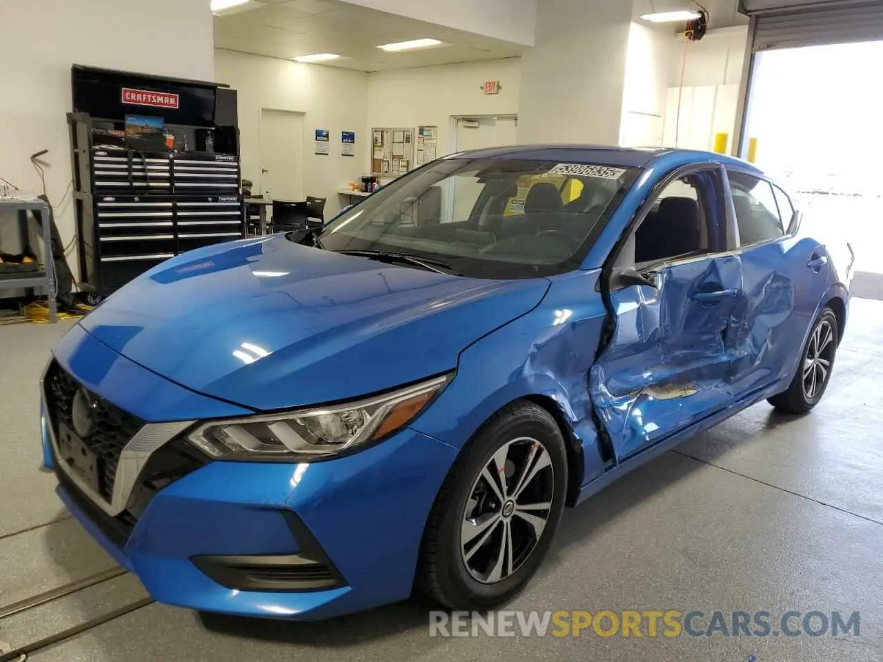 1 Photograph of a damaged car 3N1AB8CV3PY230087 NISSAN SENTRA 2023