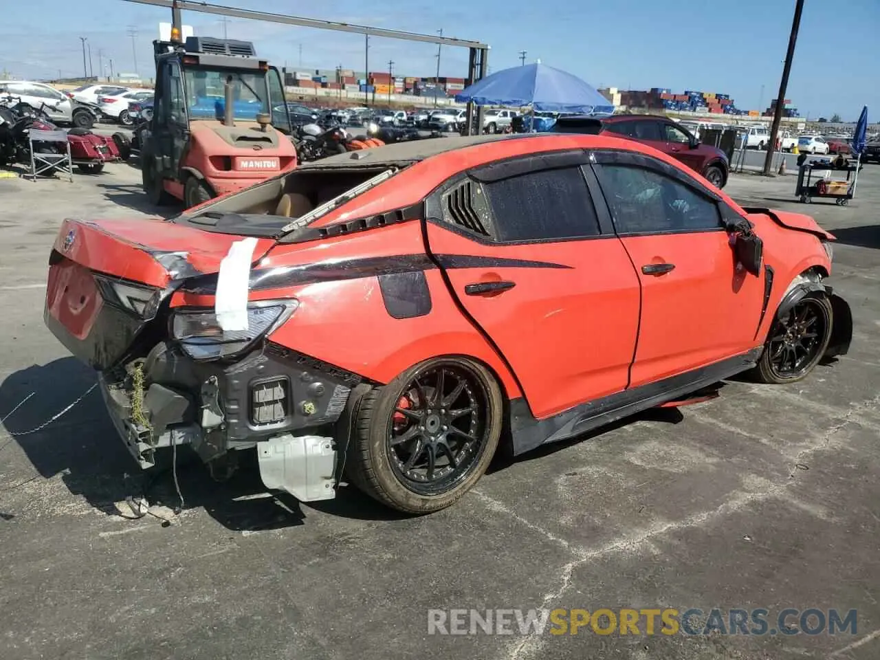 3 Photograph of a damaged car 3N1AB8CV3PY237864 NISSAN SENTRA 2023