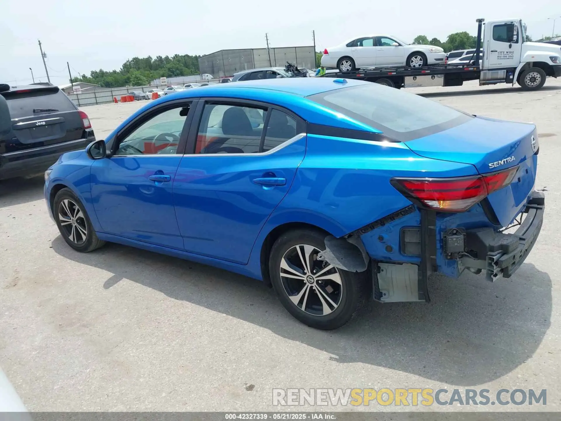 13 Photograph of a damaged car 3N1AB8CV3PY238500 NISSAN SENTRA 2023