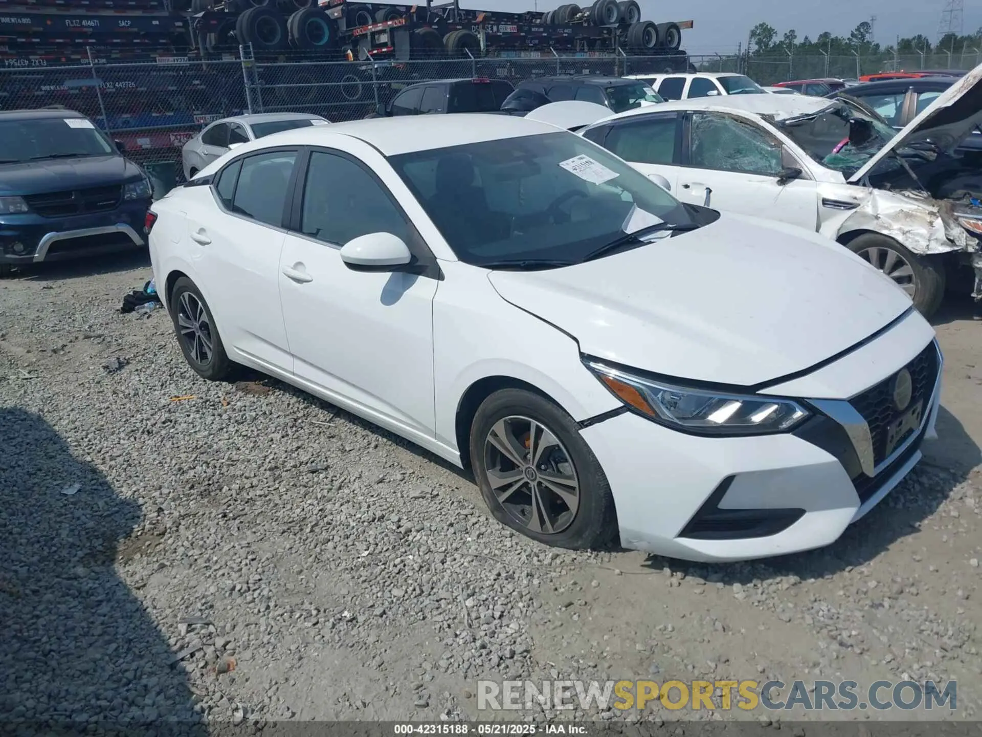 1 Photograph of a damaged car 3N1AB8CV3PY240814 NISSAN SENTRA 2023