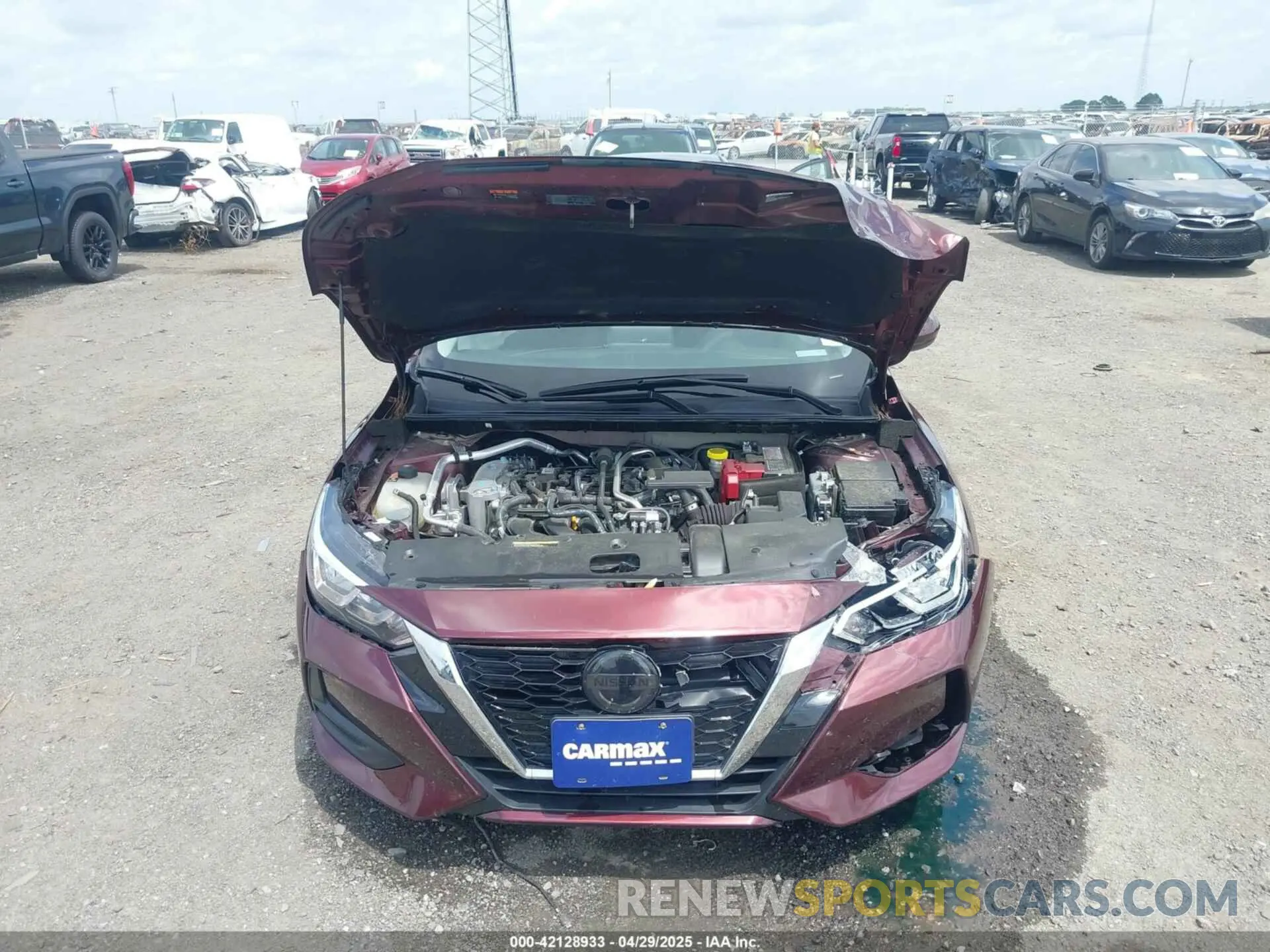 10 Photograph of a damaged car 3N1AB8CV3PY247245 NISSAN SENTRA 2023
