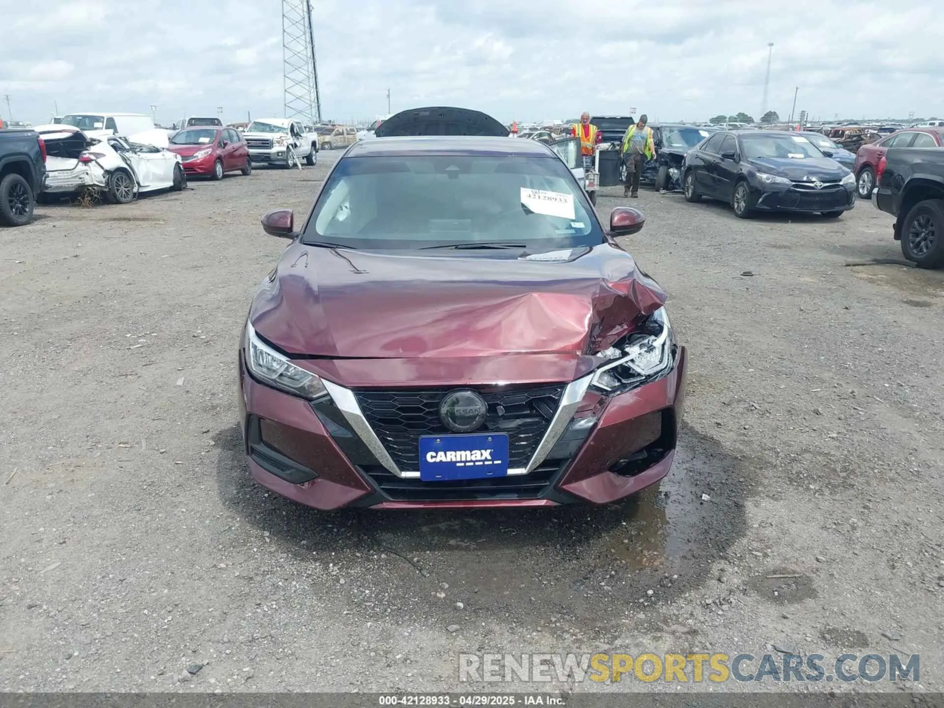 12 Photograph of a damaged car 3N1AB8CV3PY247245 NISSAN SENTRA 2023