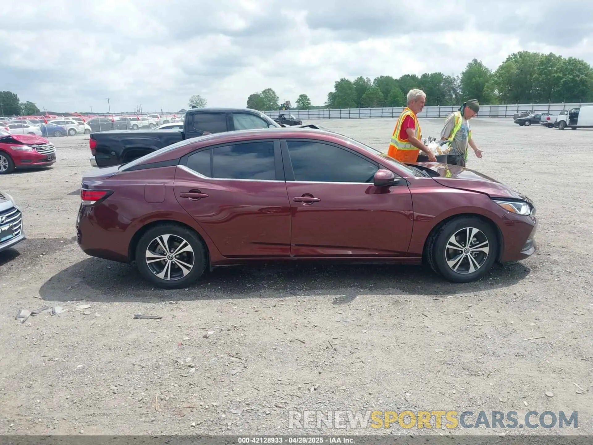 13 Photograph of a damaged car 3N1AB8CV3PY247245 NISSAN SENTRA 2023