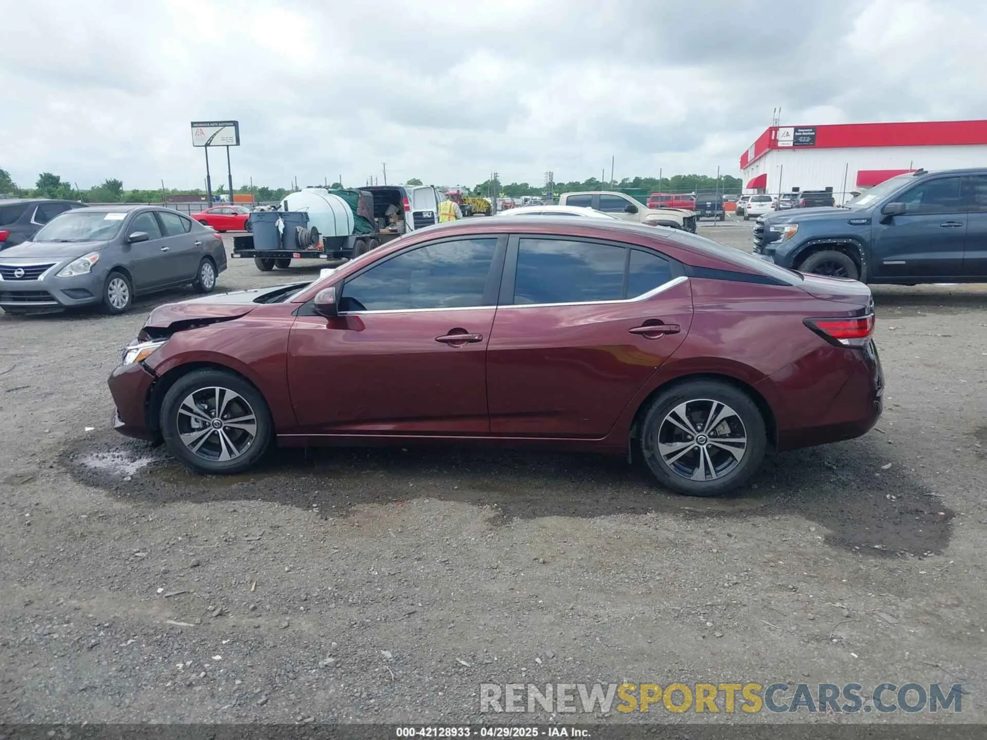 14 Photograph of a damaged car 3N1AB8CV3PY247245 NISSAN SENTRA 2023