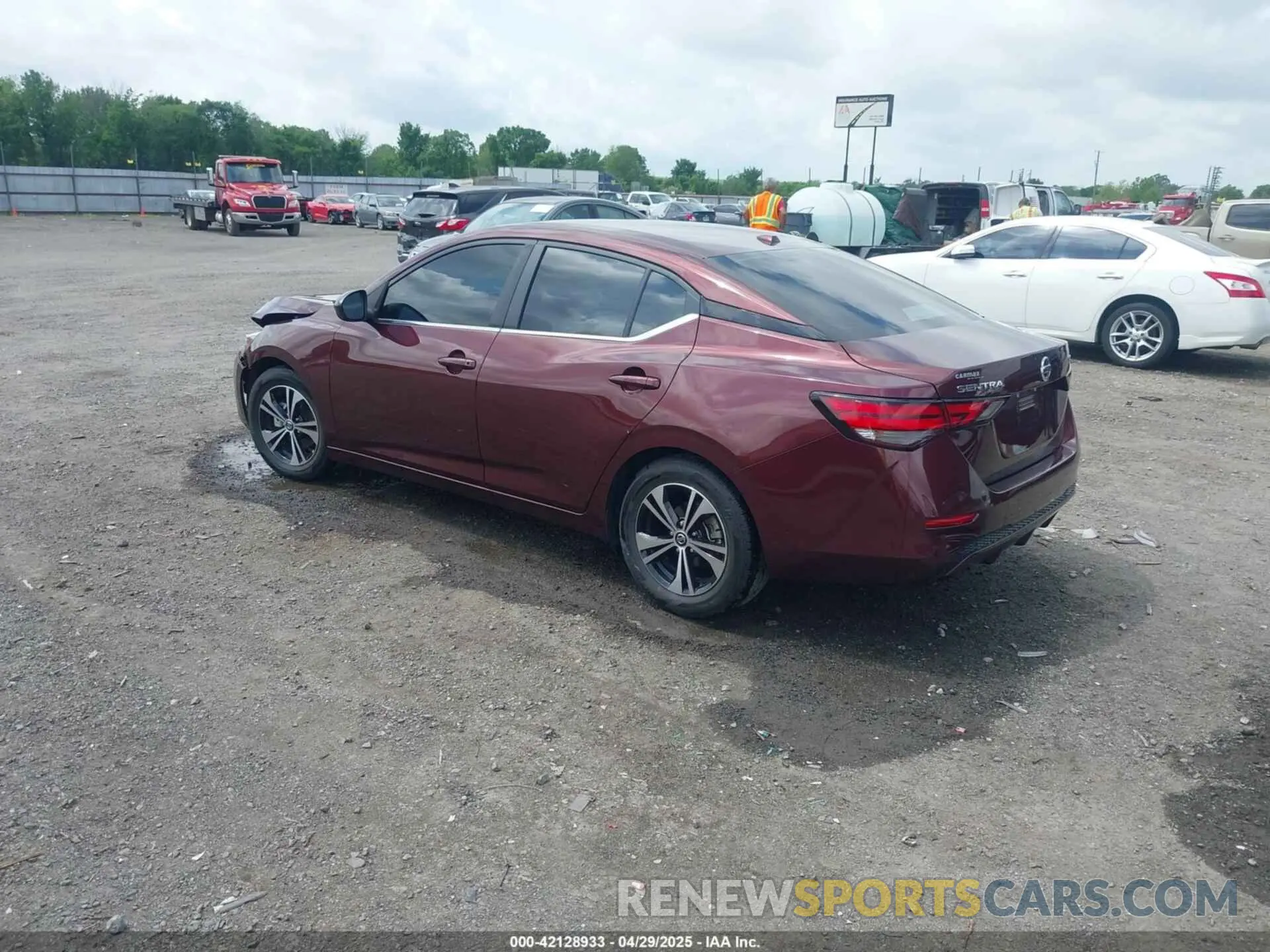 3 Photograph of a damaged car 3N1AB8CV3PY247245 NISSAN SENTRA 2023