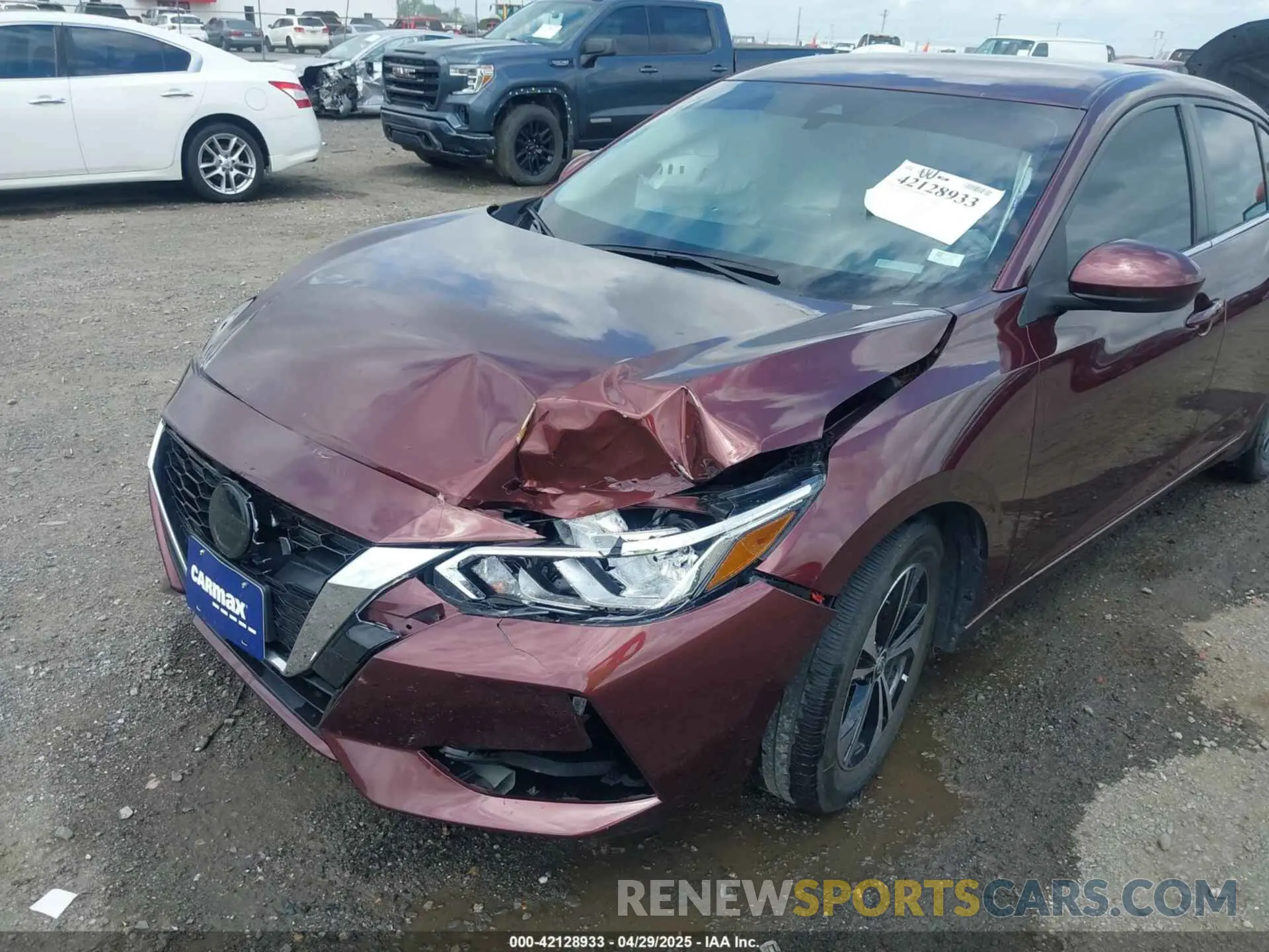6 Photograph of a damaged car 3N1AB8CV3PY247245 NISSAN SENTRA 2023