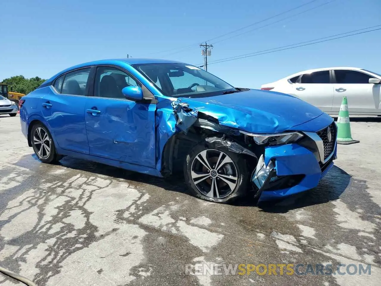 4 Photograph of a damaged car 3N1AB8CV3PY255782 NISSAN SENTRA 2023