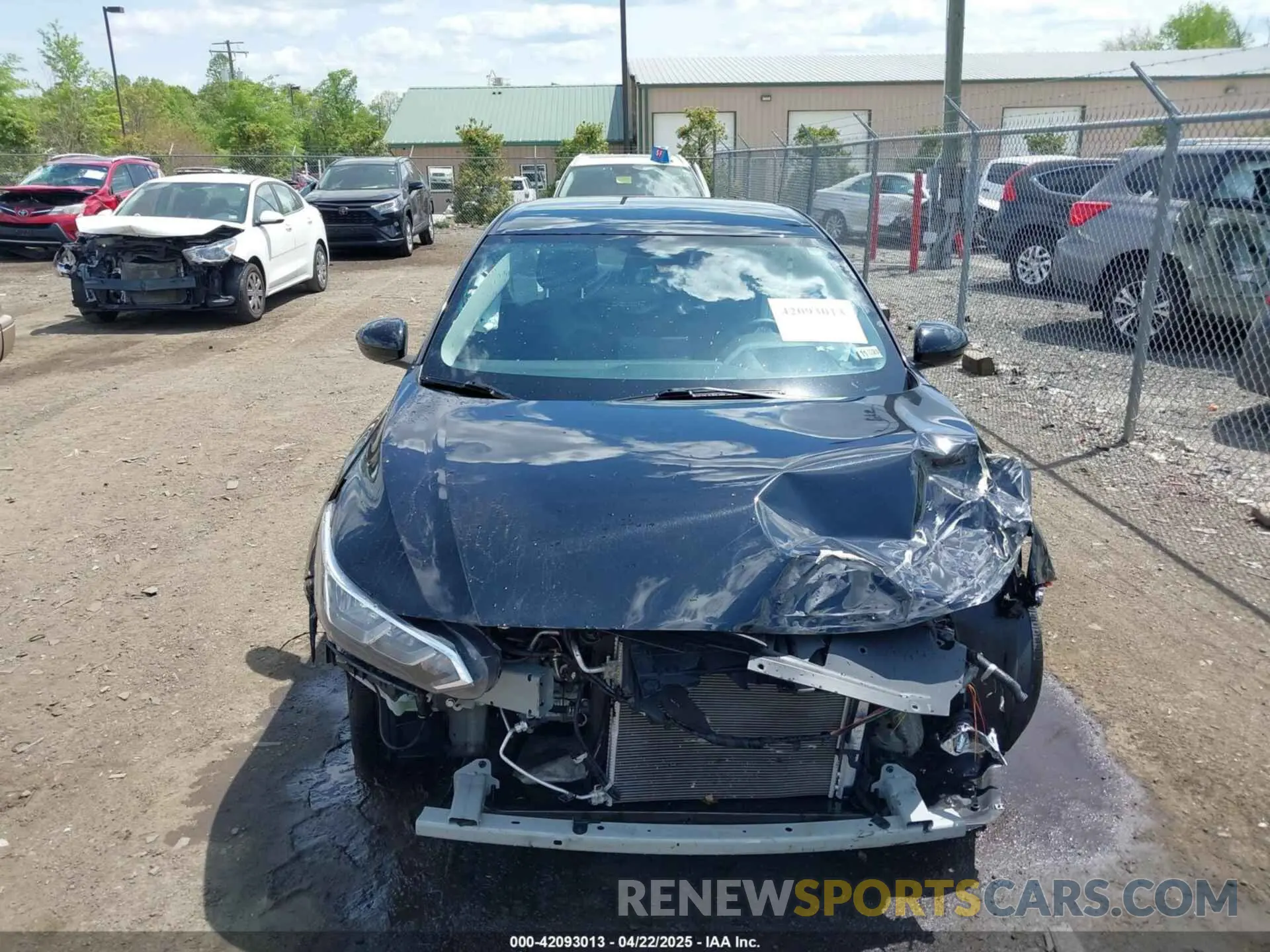 13 Photograph of a damaged car 3N1AB8CV3PY260576 NISSAN SENTRA 2023