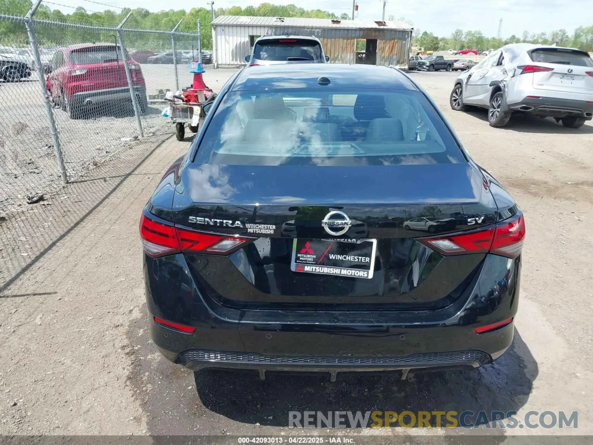 17 Photograph of a damaged car 3N1AB8CV3PY260576 NISSAN SENTRA 2023