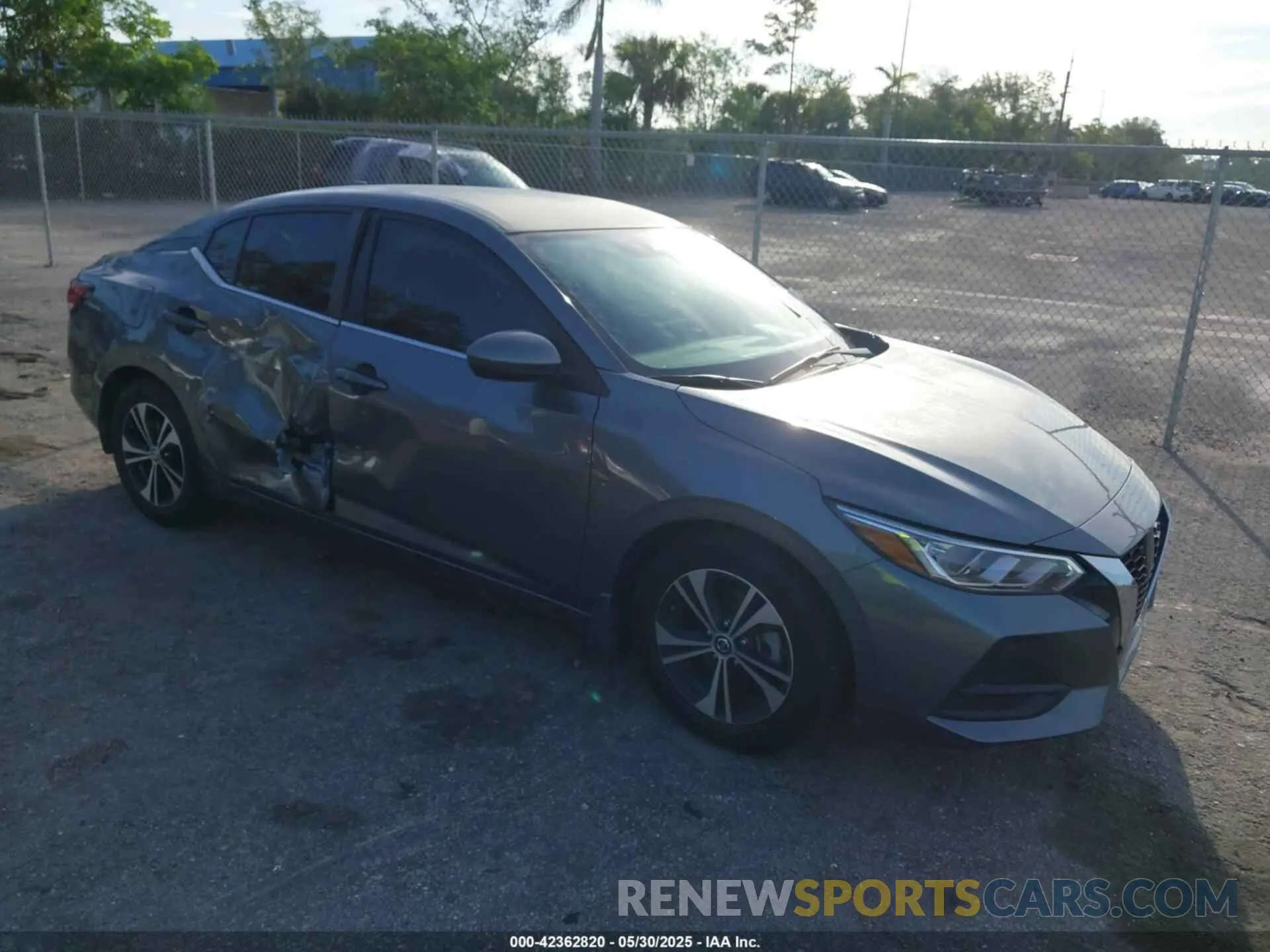 1 Photograph of a damaged car 3N1AB8CV3PY267558 NISSAN SENTRA 2023