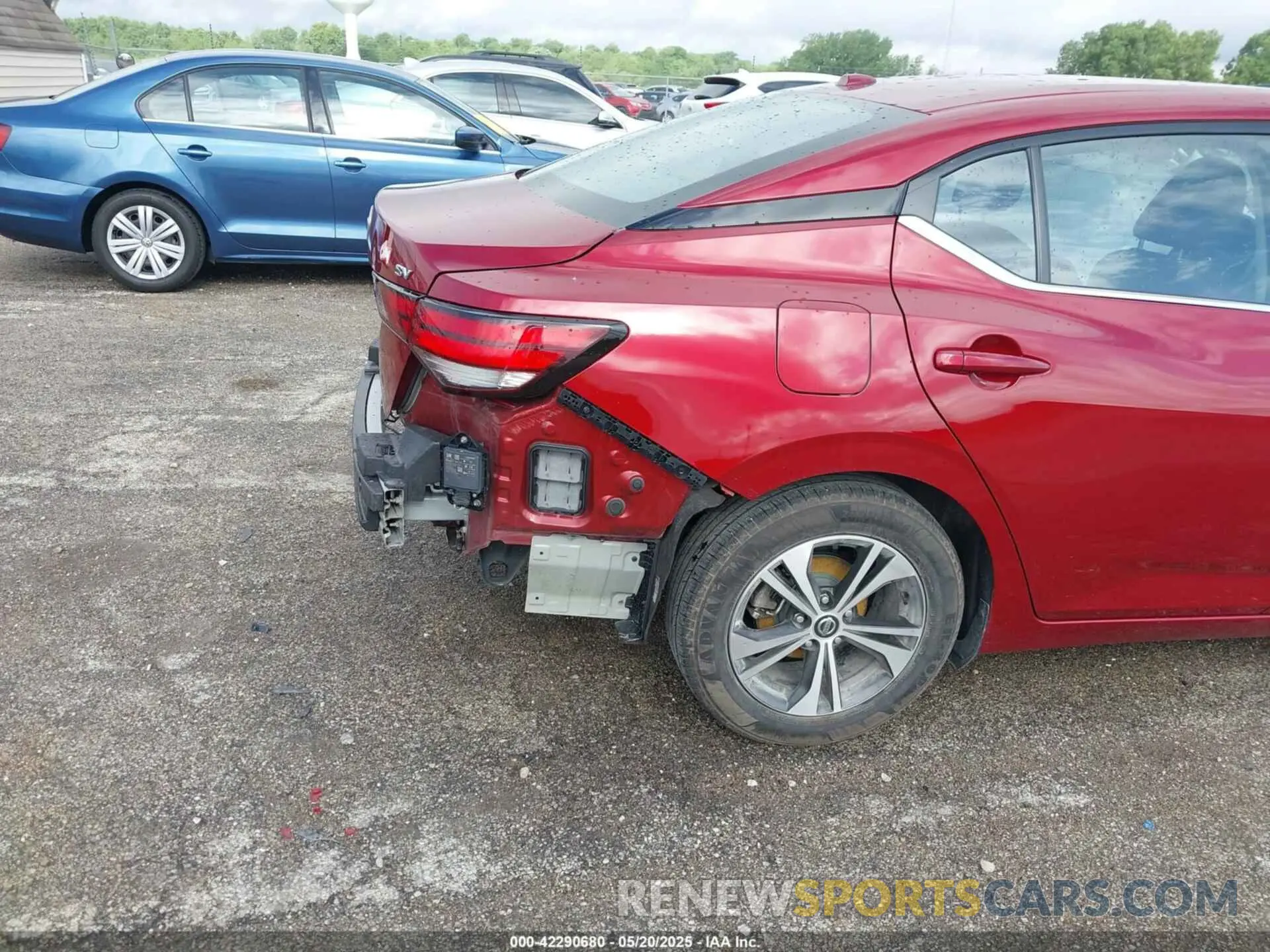 6 Photograph of a damaged car 3N1AB8CV3PY268256 NISSAN SENTRA 2023