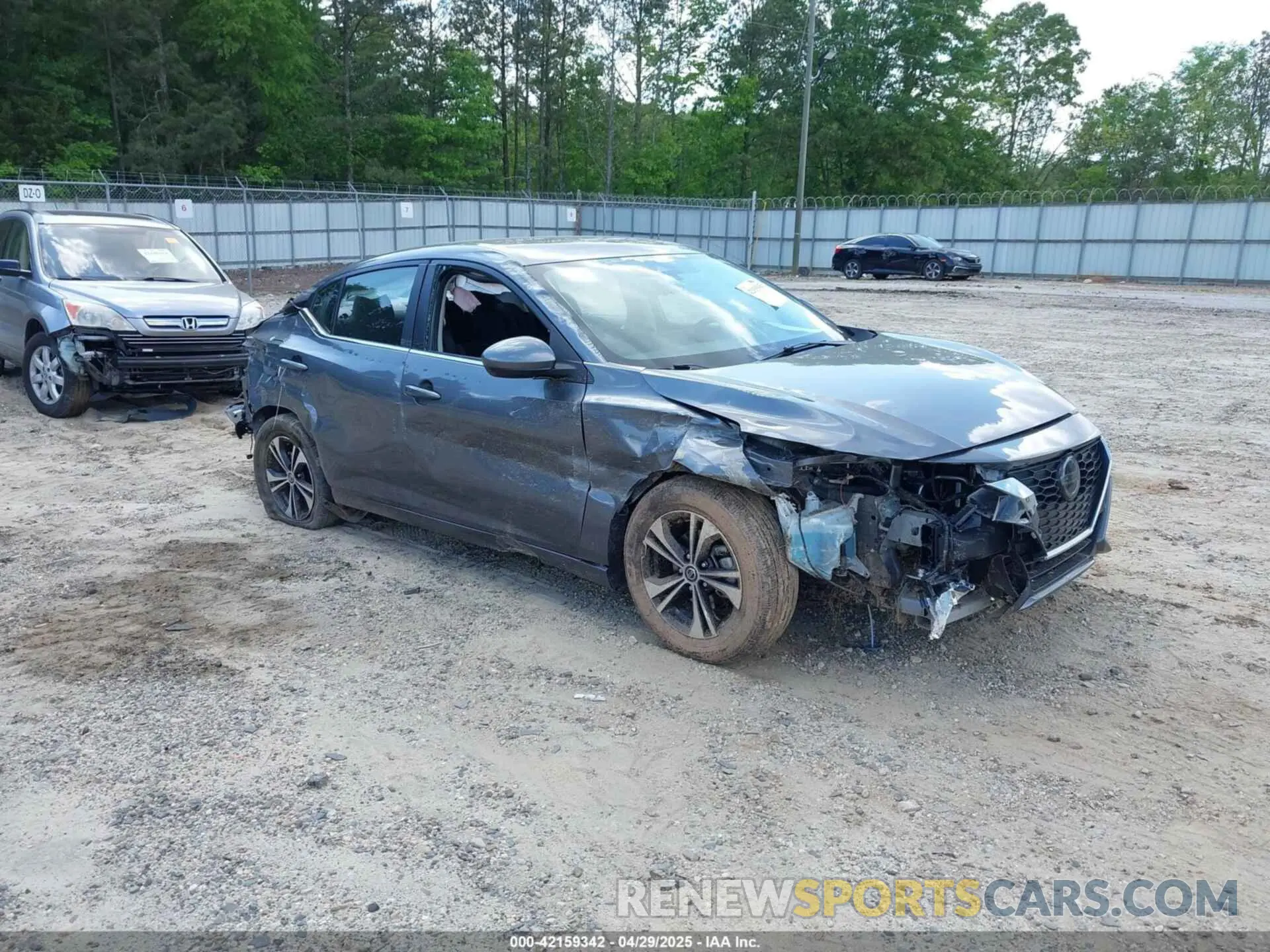 1 Photograph of a damaged car 3N1AB8CV3PY287907 NISSAN SENTRA 2023