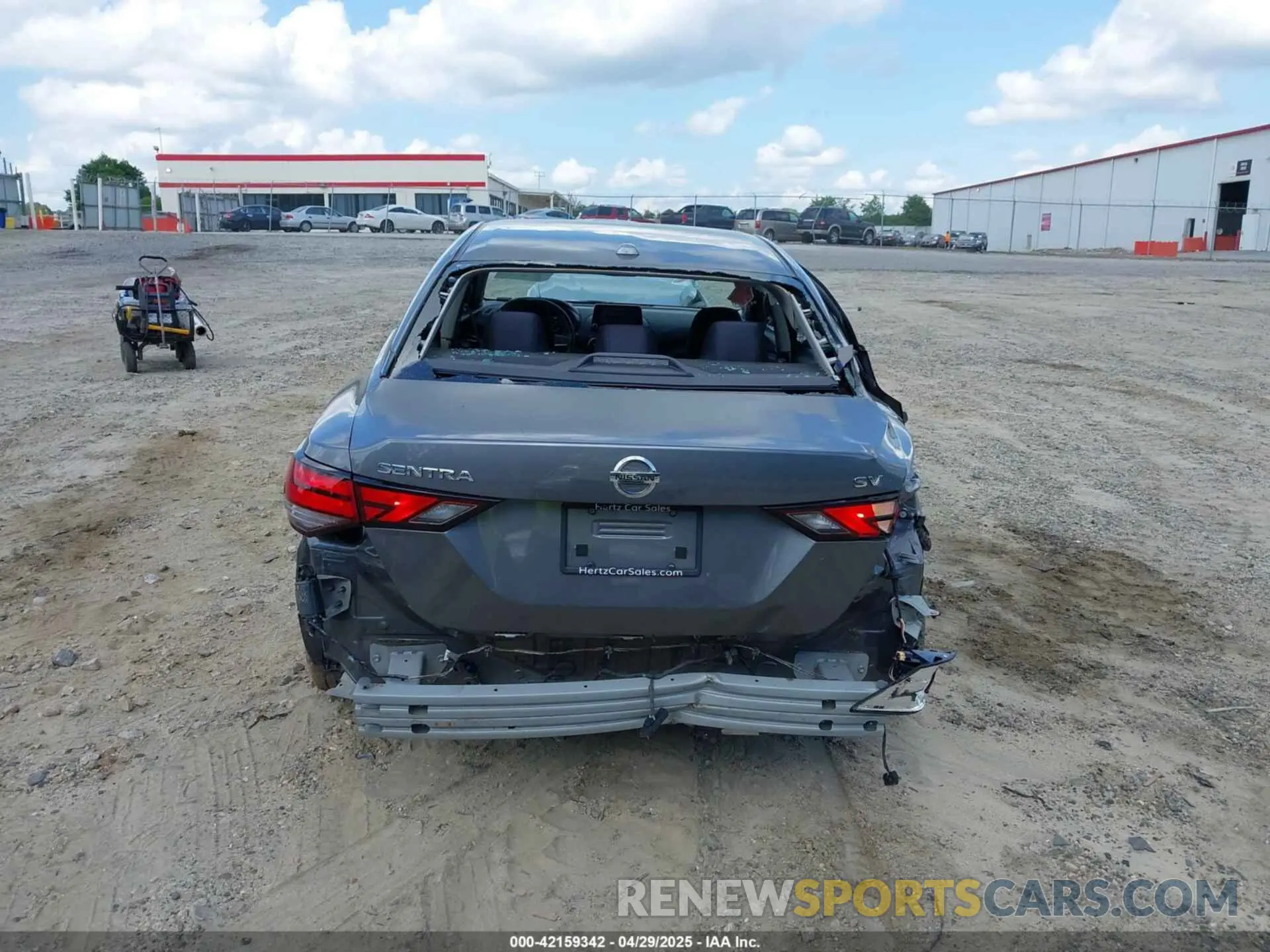 17 Photograph of a damaged car 3N1AB8CV3PY287907 NISSAN SENTRA 2023