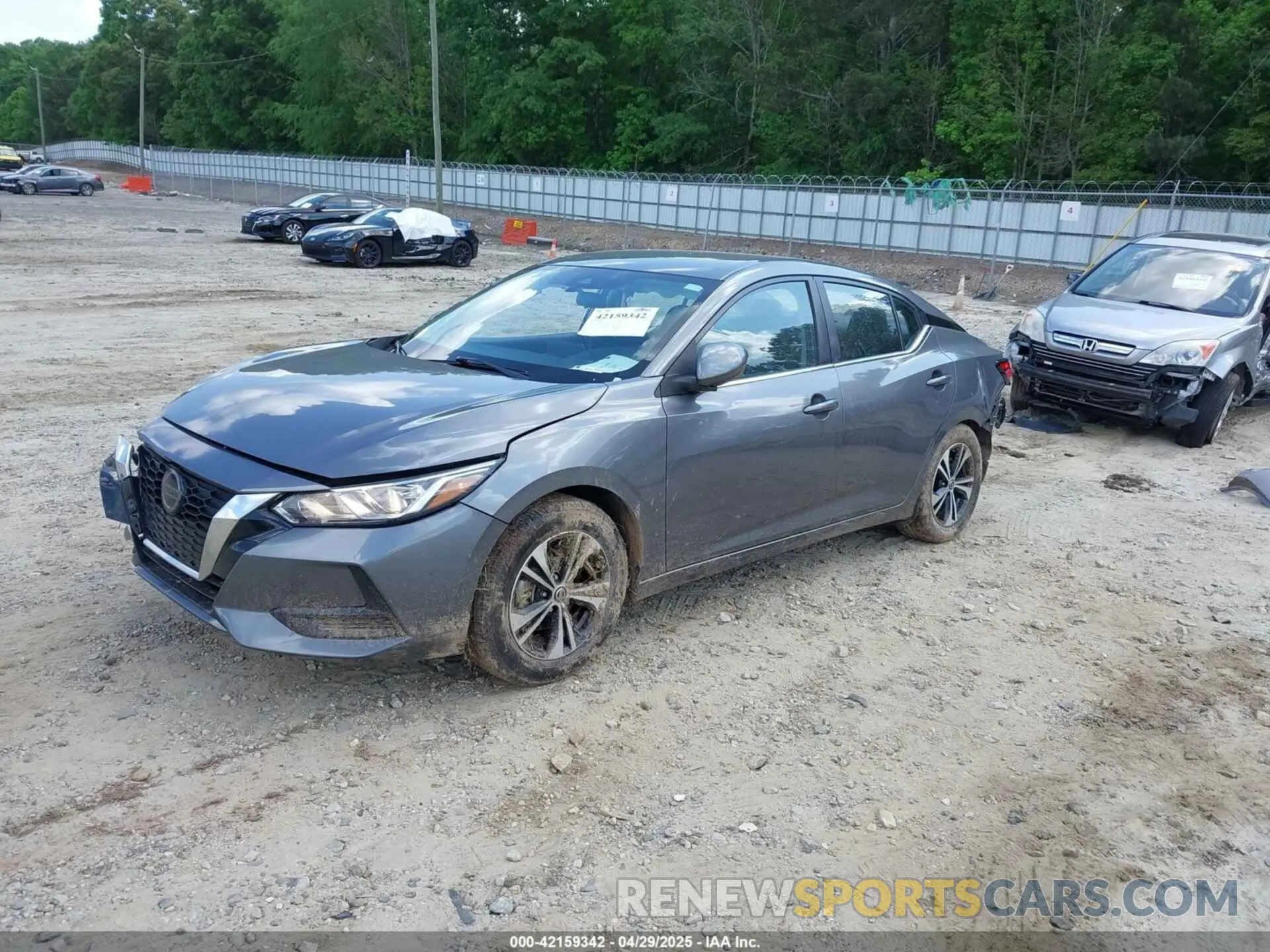 2 Photograph of a damaged car 3N1AB8CV3PY287907 NISSAN SENTRA 2023