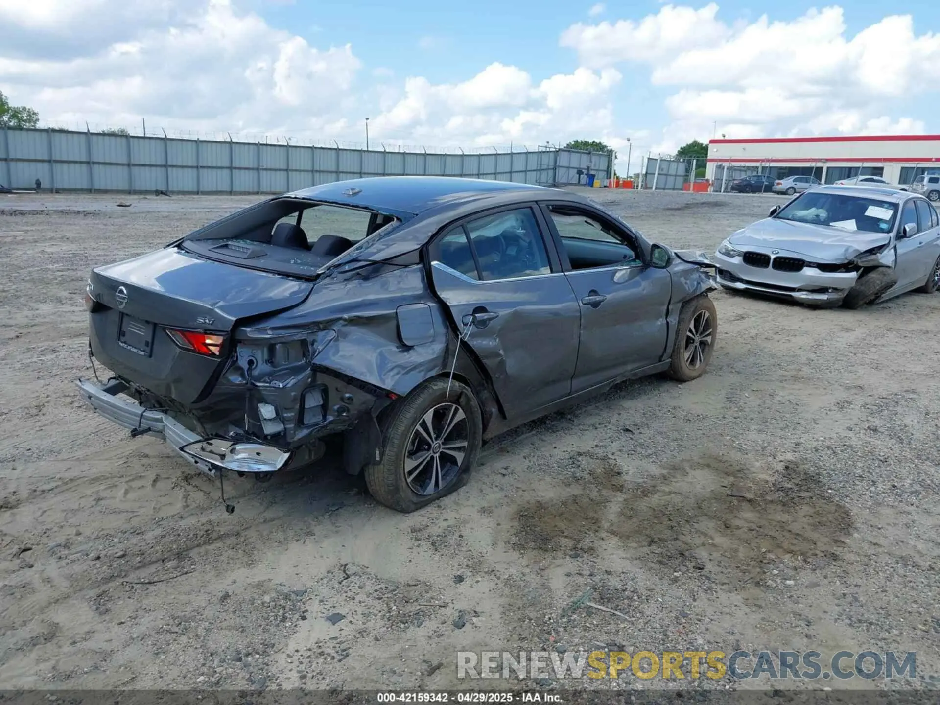 4 Photograph of a damaged car 3N1AB8CV3PY287907 NISSAN SENTRA 2023