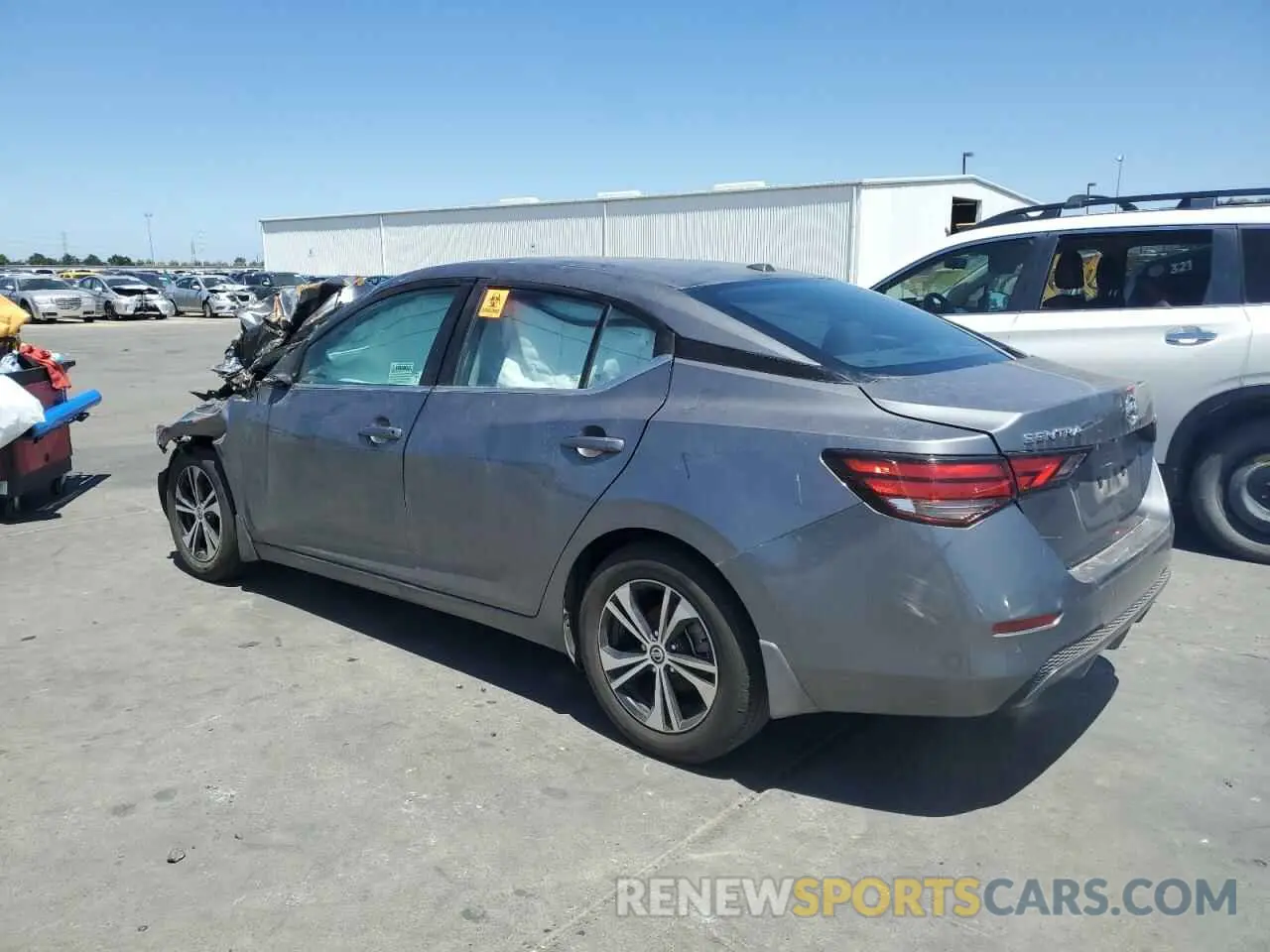 2 Photograph of a damaged car 3N1AB8CV3PY291892 NISSAN SENTRA 2023