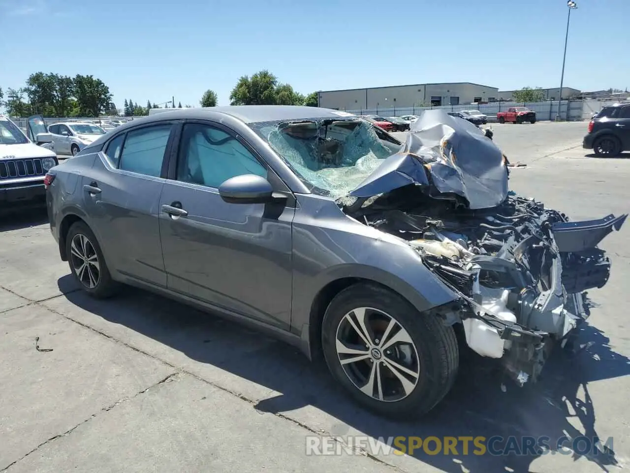 4 Photograph of a damaged car 3N1AB8CV3PY291892 NISSAN SENTRA 2023