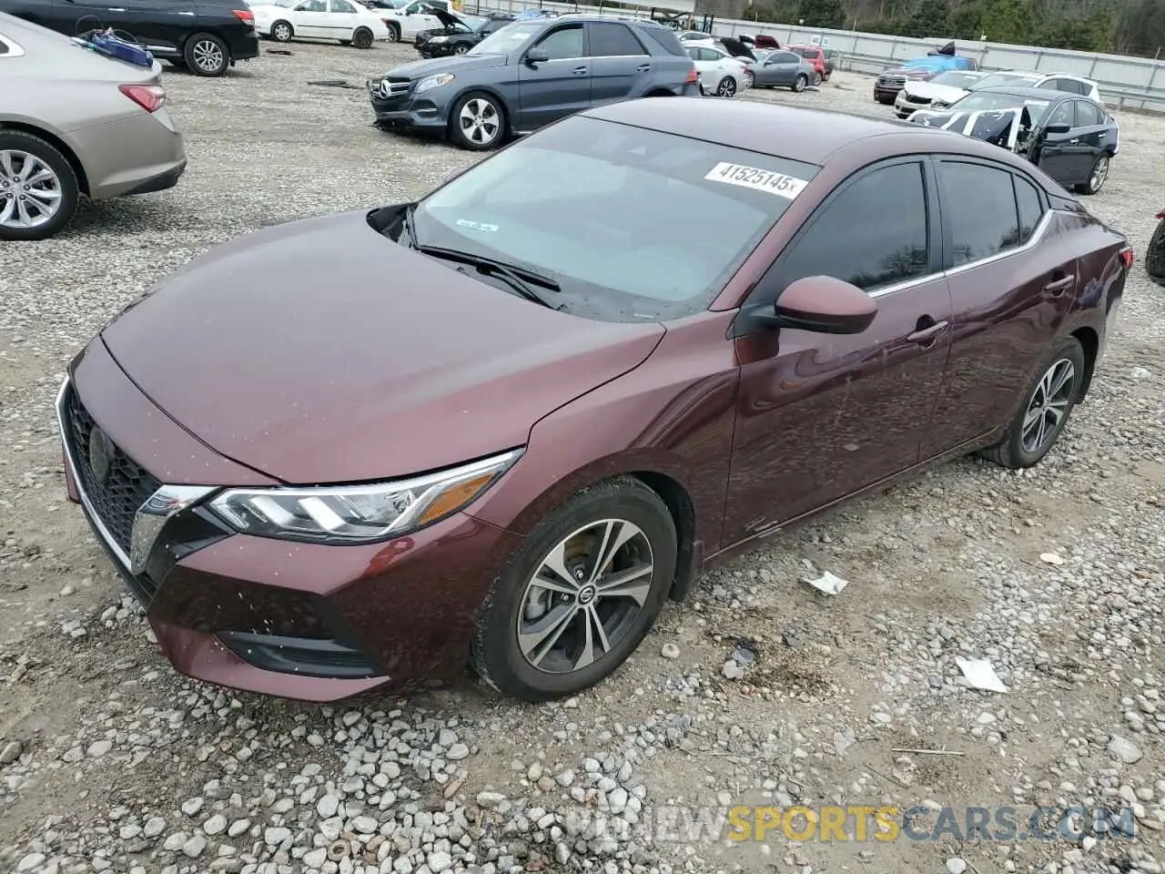 1 Photograph of a damaged car 3N1AB8CV3PY299636 NISSAN SENTRA 2023