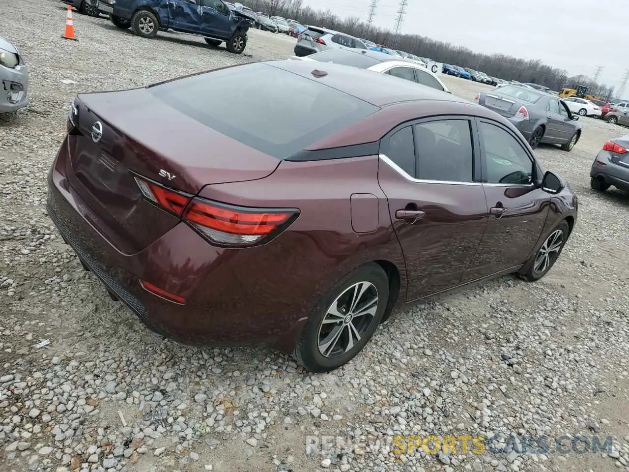 3 Photograph of a damaged car 3N1AB8CV3PY299636 NISSAN SENTRA 2023
