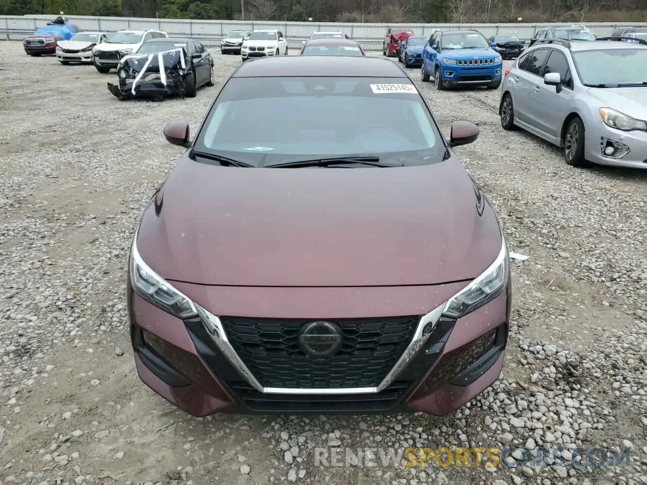 5 Photograph of a damaged car 3N1AB8CV3PY299636 NISSAN SENTRA 2023