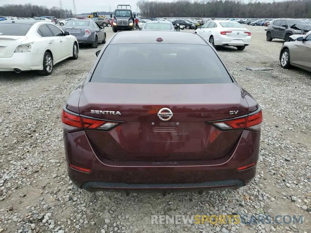 6 Photograph of a damaged car 3N1AB8CV3PY299636 NISSAN SENTRA 2023