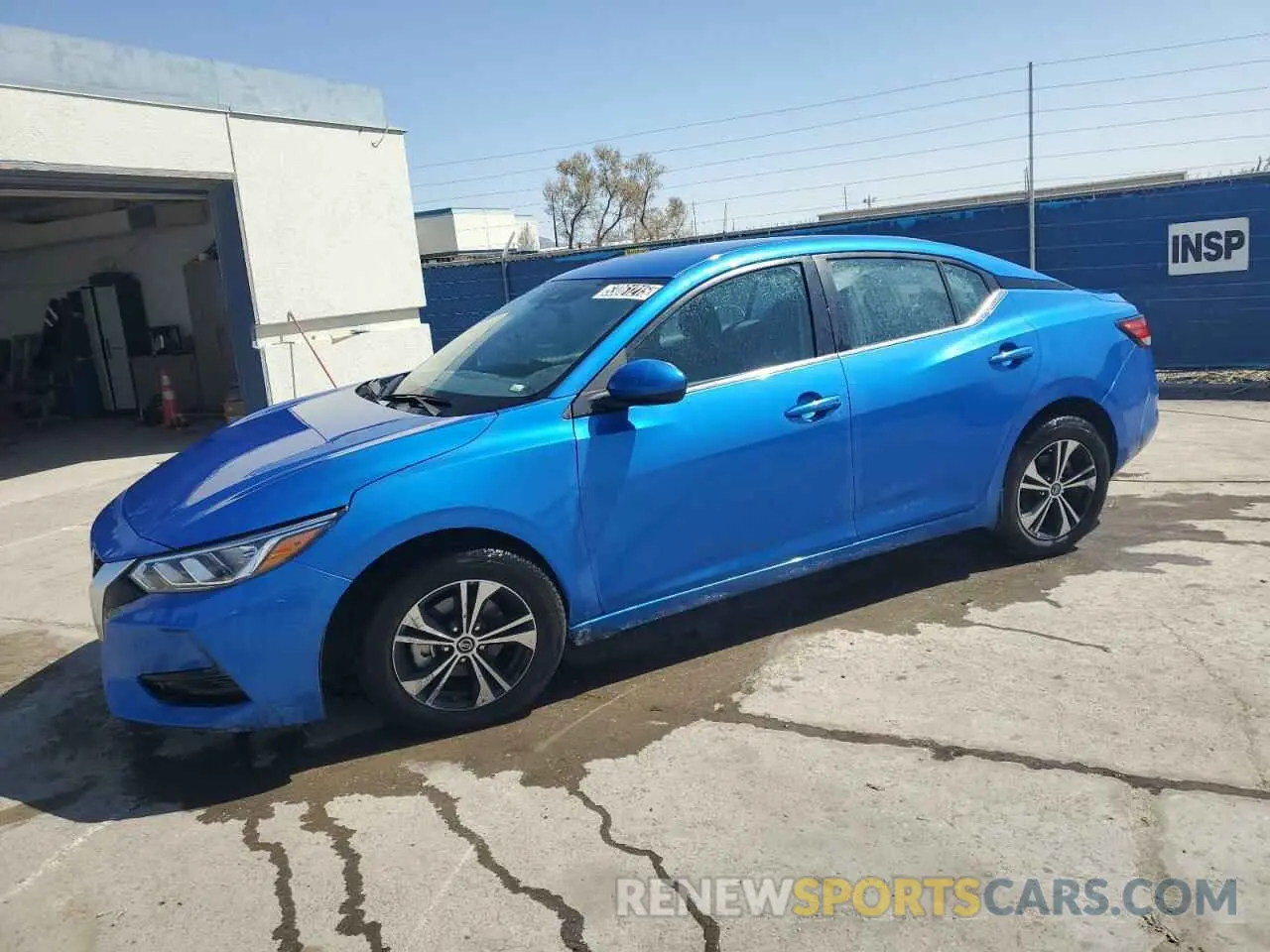 1 Photograph of a damaged car 3N1AB8CV3PY302700 NISSAN SENTRA 2023