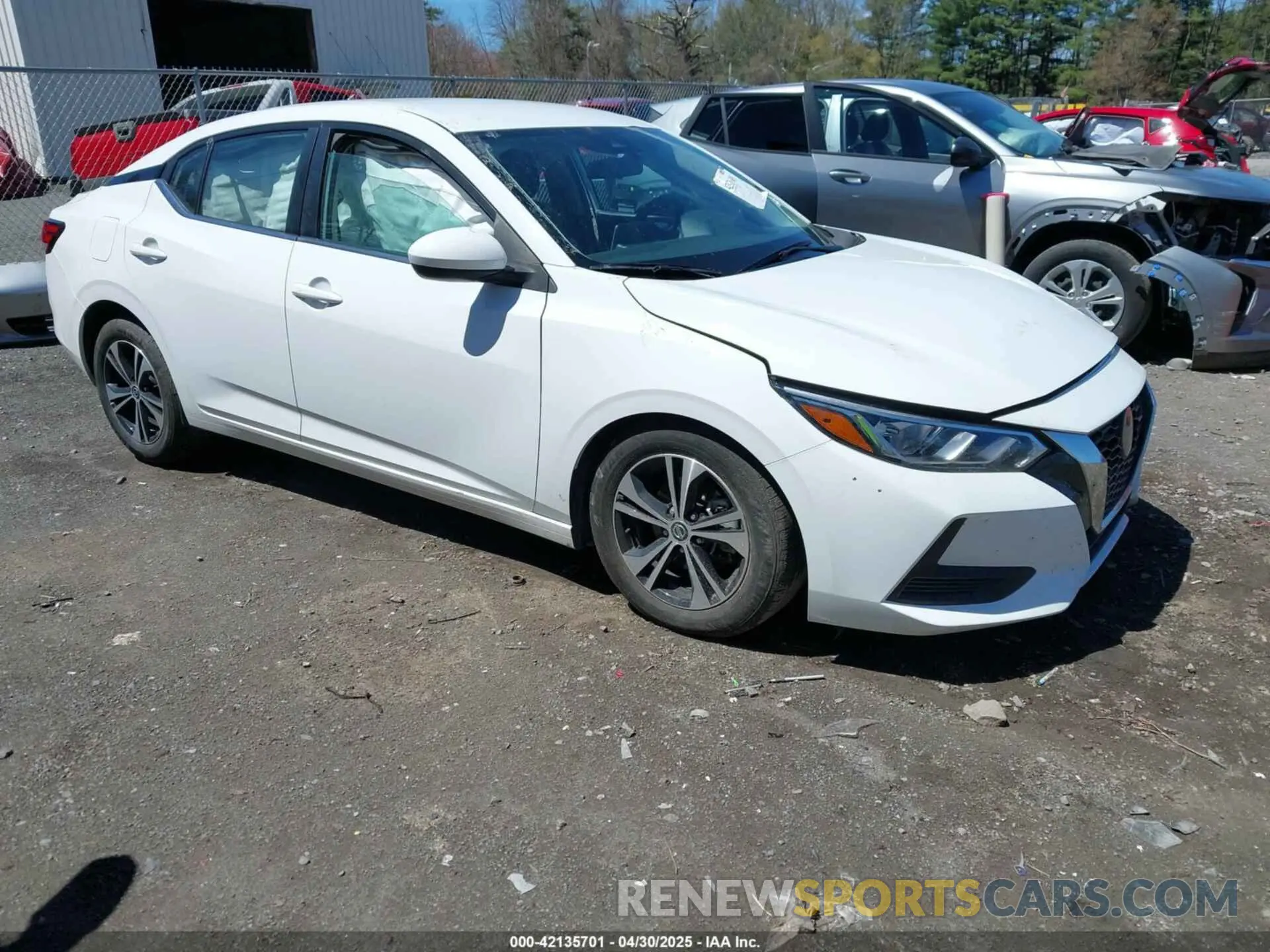 1 Photograph of a damaged car 3N1AB8CV3PY304222 NISSAN SENTRA 2023