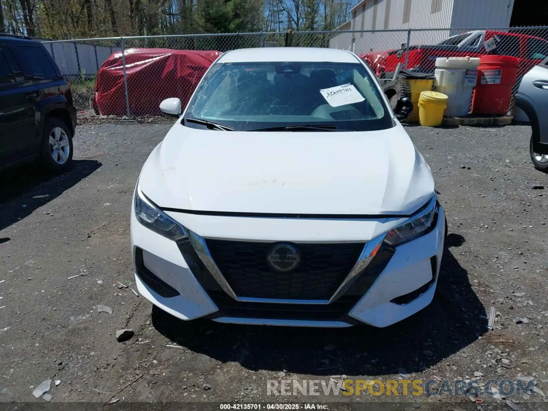 11 Photograph of a damaged car 3N1AB8CV3PY304222 NISSAN SENTRA 2023