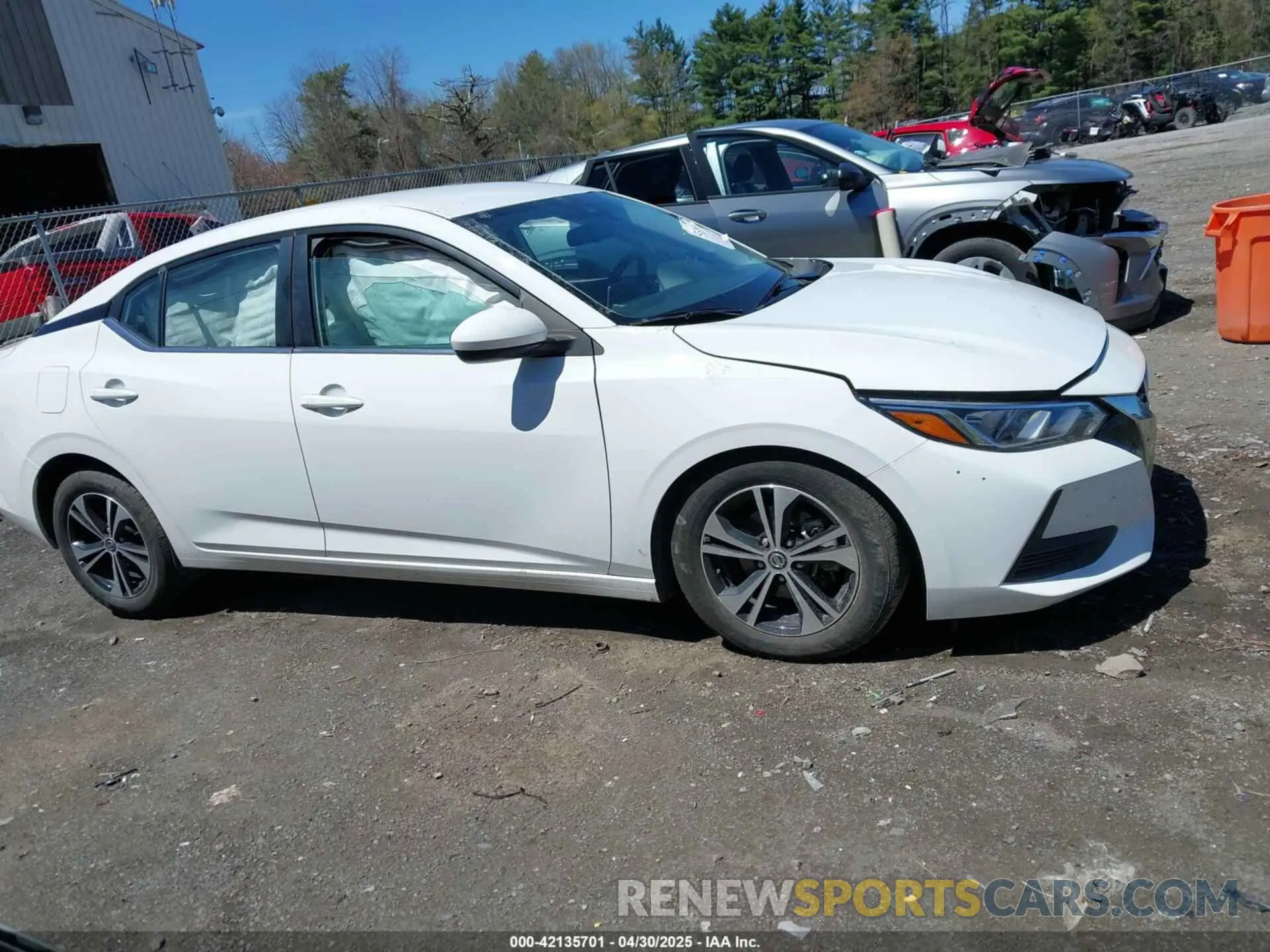 12 Photograph of a damaged car 3N1AB8CV3PY304222 NISSAN SENTRA 2023