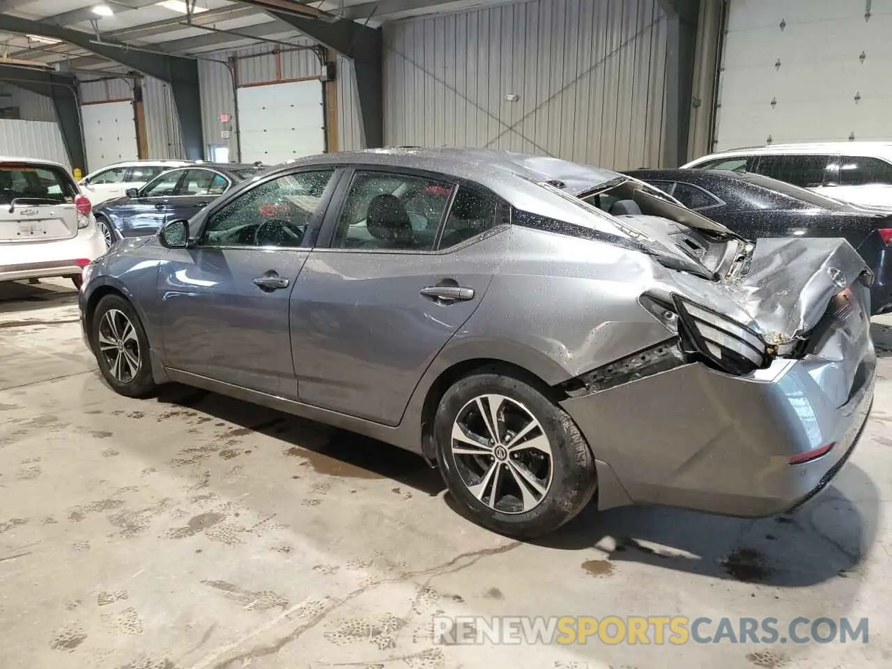 2 Photograph of a damaged car 3N1AB8CV3PY316614 NISSAN SENTRA 2023