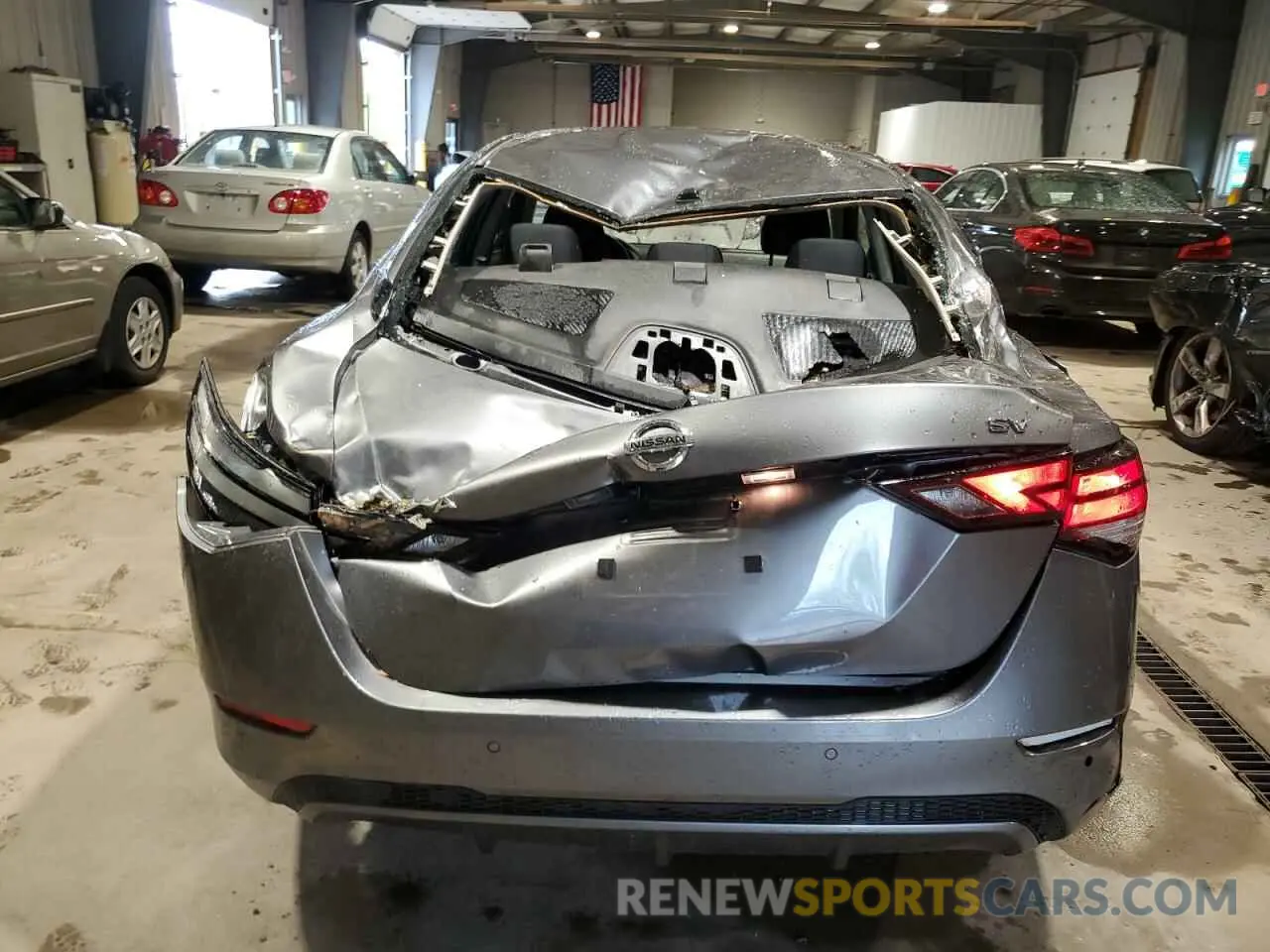 6 Photograph of a damaged car 3N1AB8CV3PY316614 NISSAN SENTRA 2023