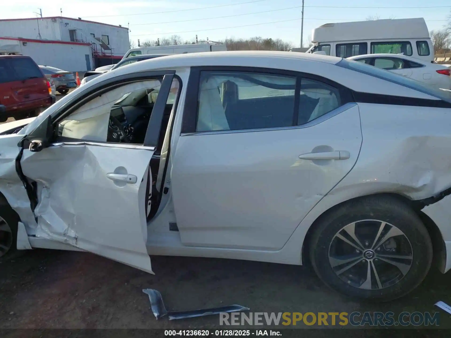 14 Photograph of a damaged car 3N1AB8CV3PY319867 NISSAN SENTRA 2023