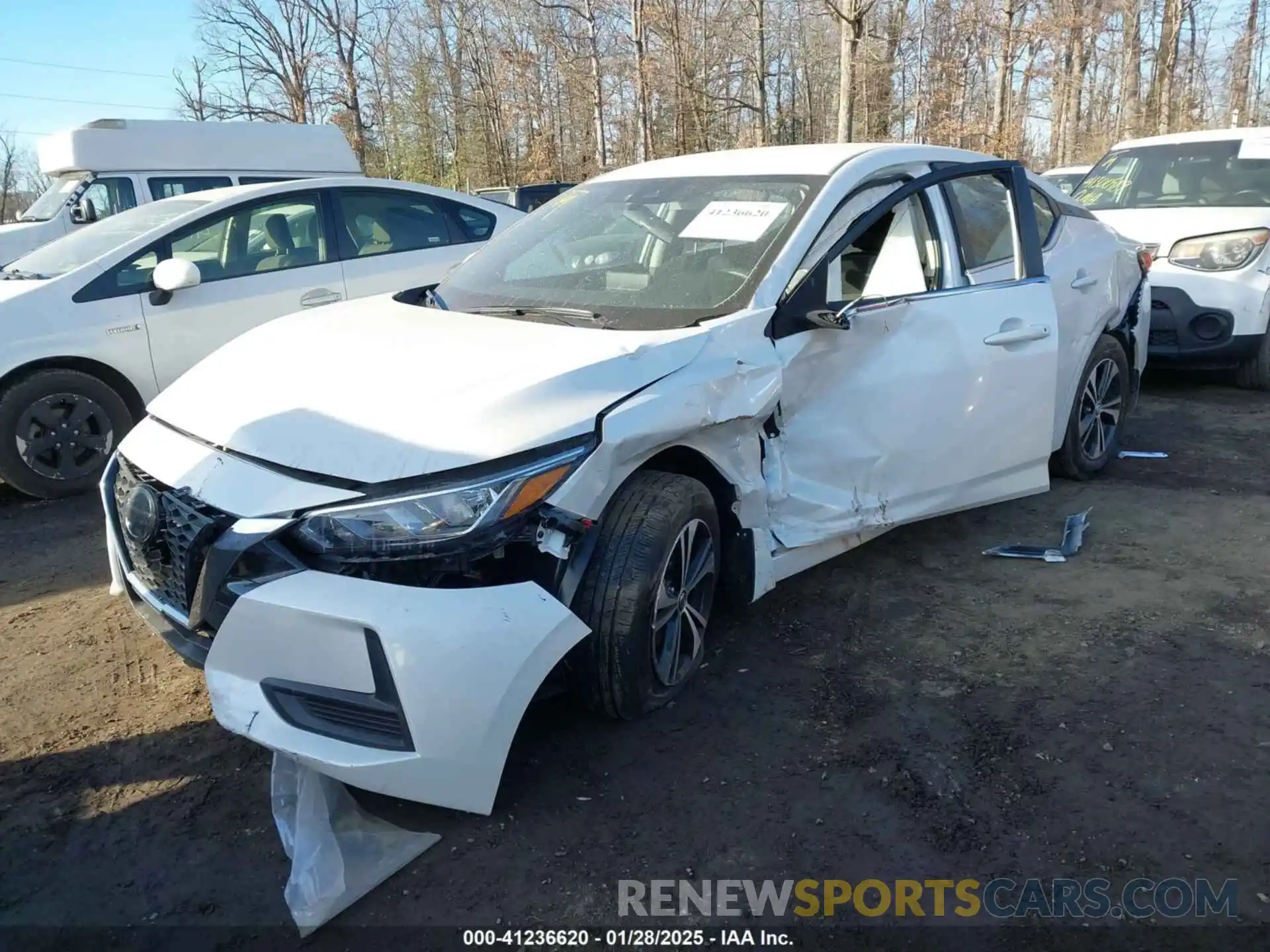 2 Photograph of a damaged car 3N1AB8CV3PY319867 NISSAN SENTRA 2023