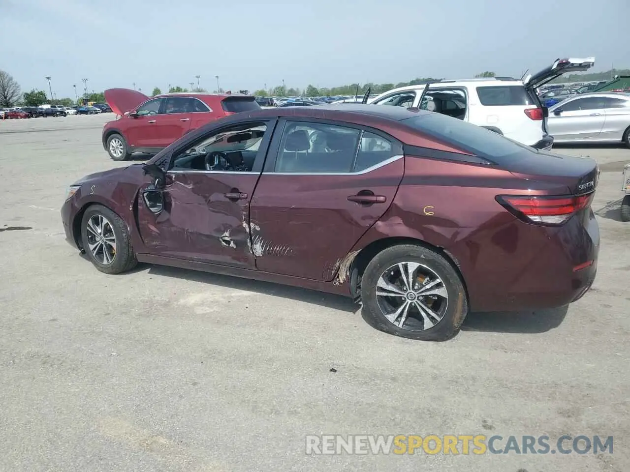 2 Photograph of a damaged car 3N1AB8CV3PY322977 NISSAN SENTRA 2023