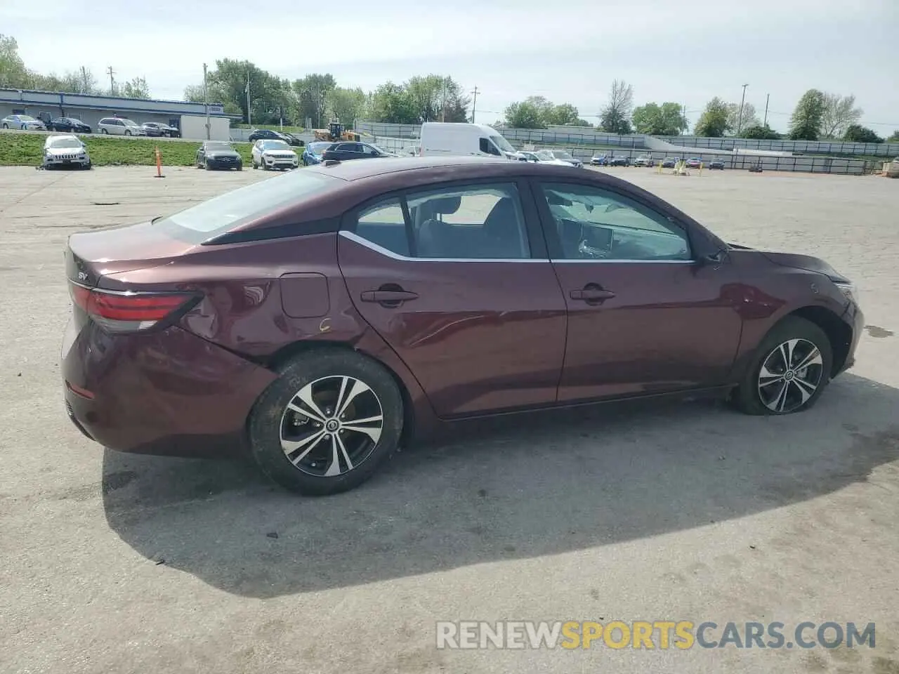 3 Photograph of a damaged car 3N1AB8CV3PY322977 NISSAN SENTRA 2023