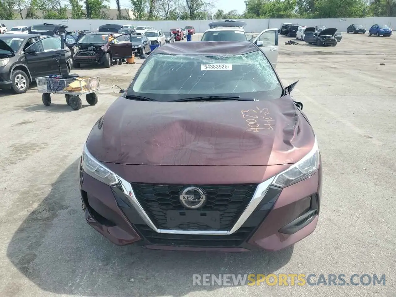 5 Photograph of a damaged car 3N1AB8CV3PY322977 NISSAN SENTRA 2023