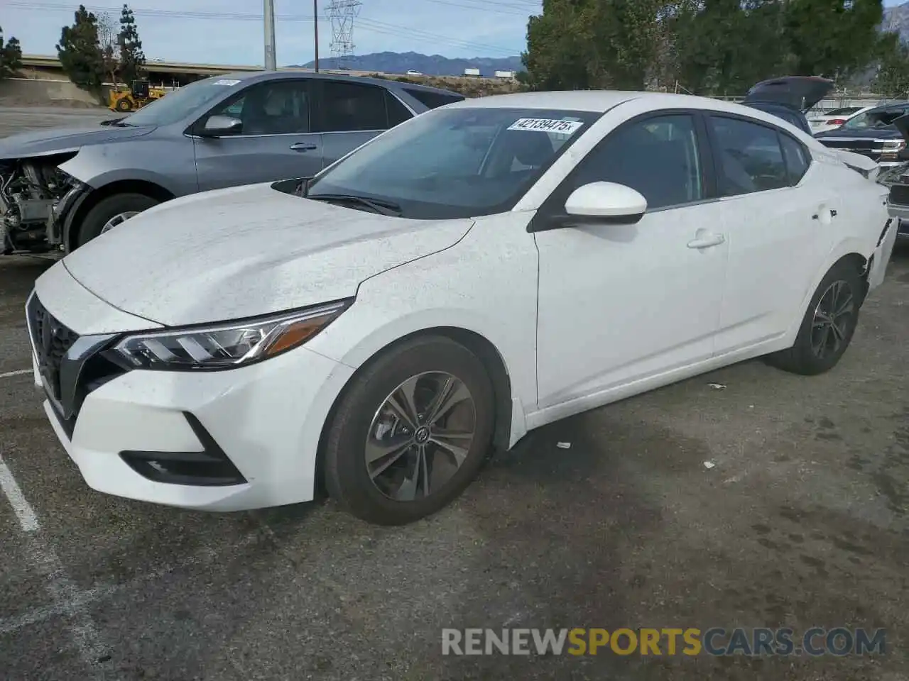 1 Photograph of a damaged car 3N1AB8CV3PY325216 NISSAN SENTRA 2023