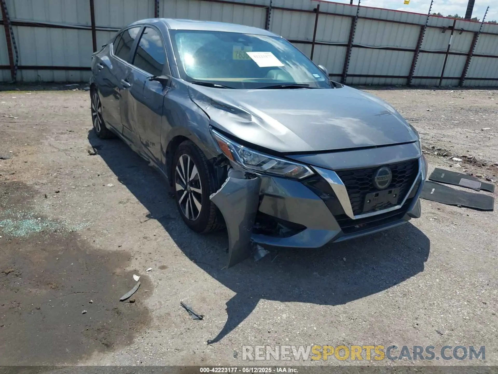 1 Photograph of a damaged car 3N1AB8CV4PY221639 NISSAN SENTRA 2023