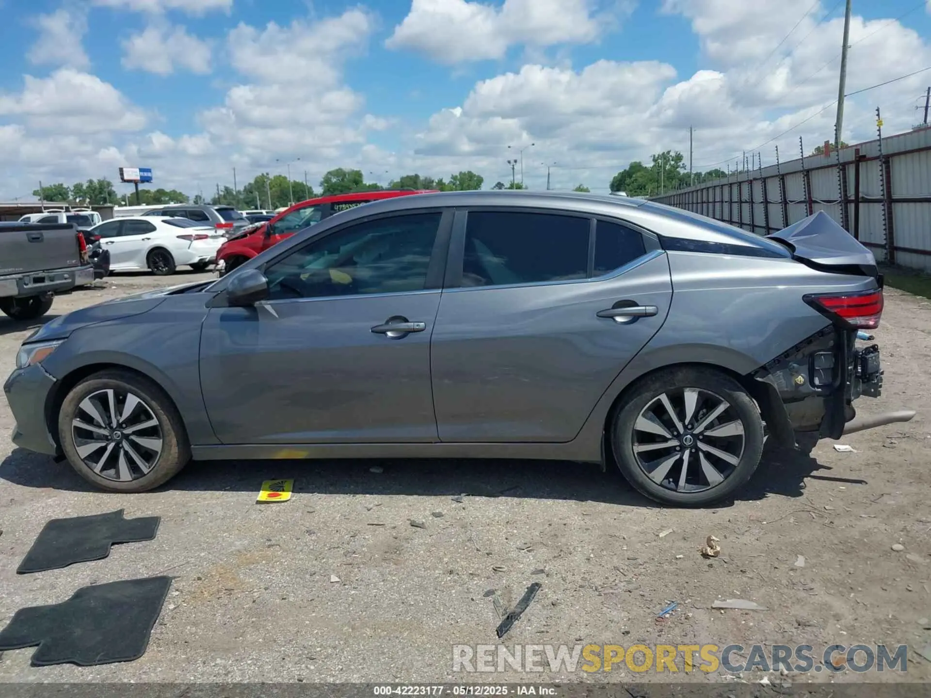 14 Photograph of a damaged car 3N1AB8CV4PY221639 NISSAN SENTRA 2023