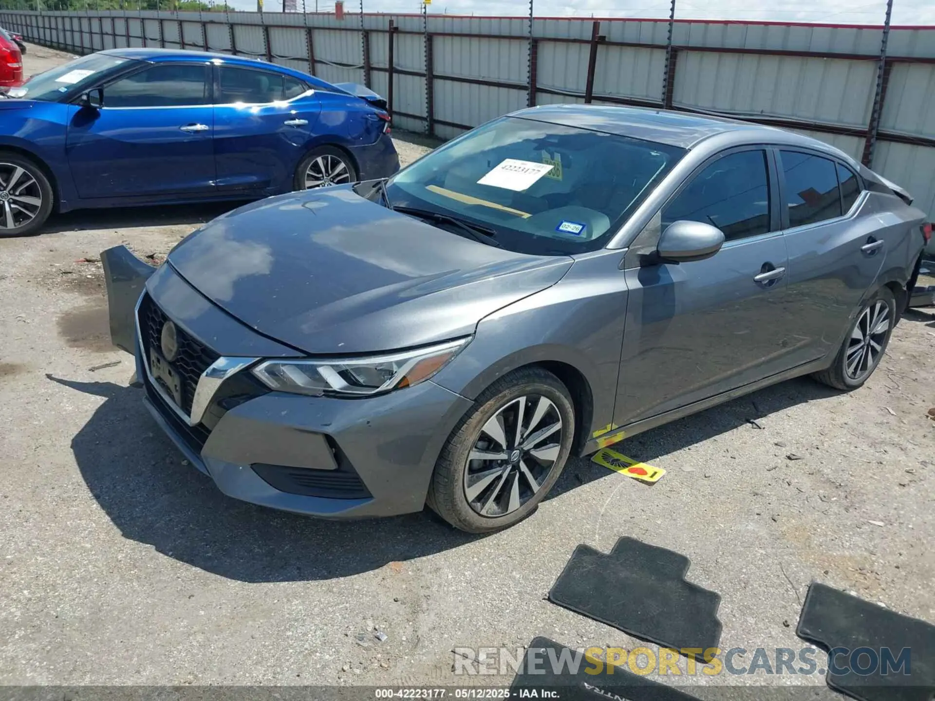 2 Photograph of a damaged car 3N1AB8CV4PY221639 NISSAN SENTRA 2023