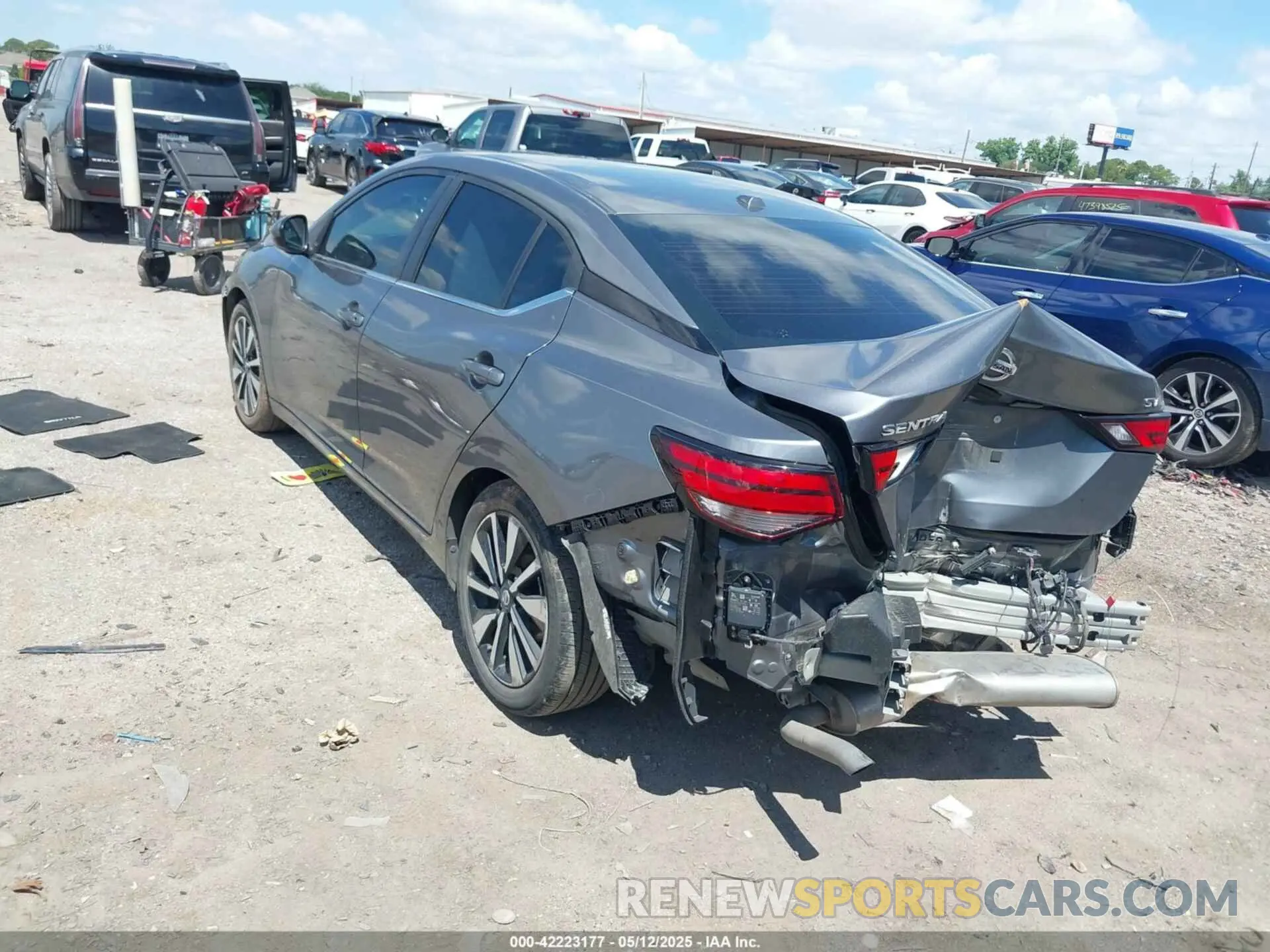 3 Photograph of a damaged car 3N1AB8CV4PY221639 NISSAN SENTRA 2023