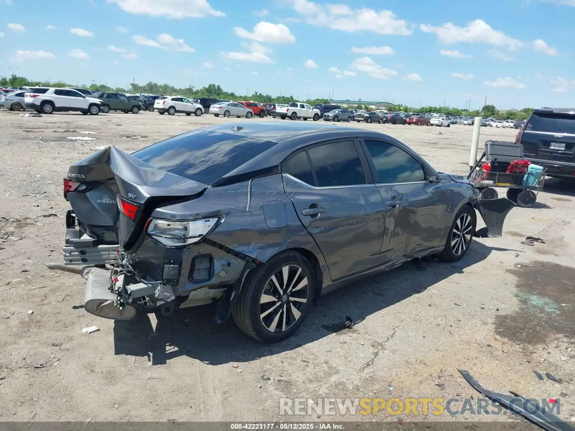 4 Photograph of a damaged car 3N1AB8CV4PY221639 NISSAN SENTRA 2023