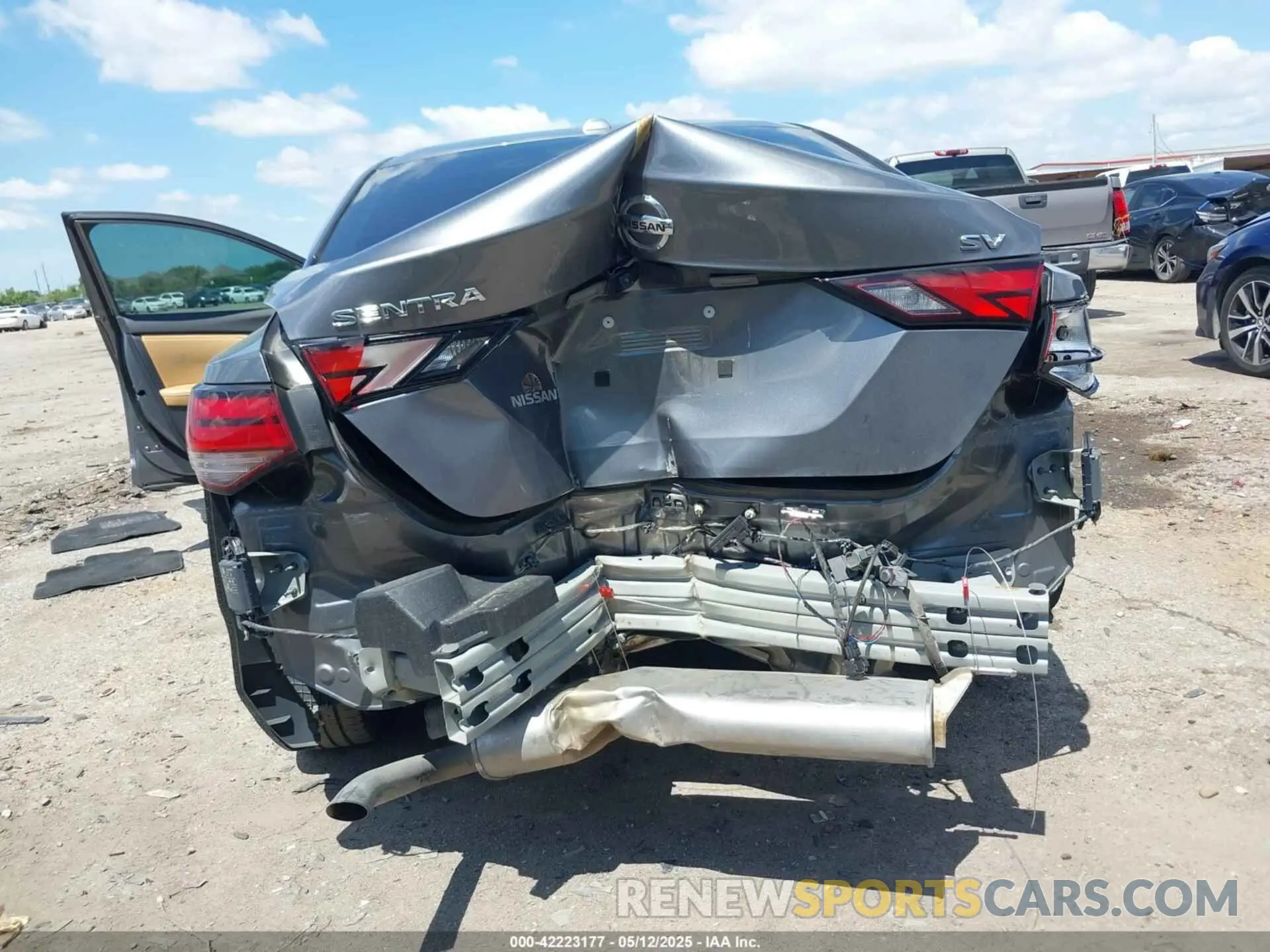 6 Photograph of a damaged car 3N1AB8CV4PY221639 NISSAN SENTRA 2023